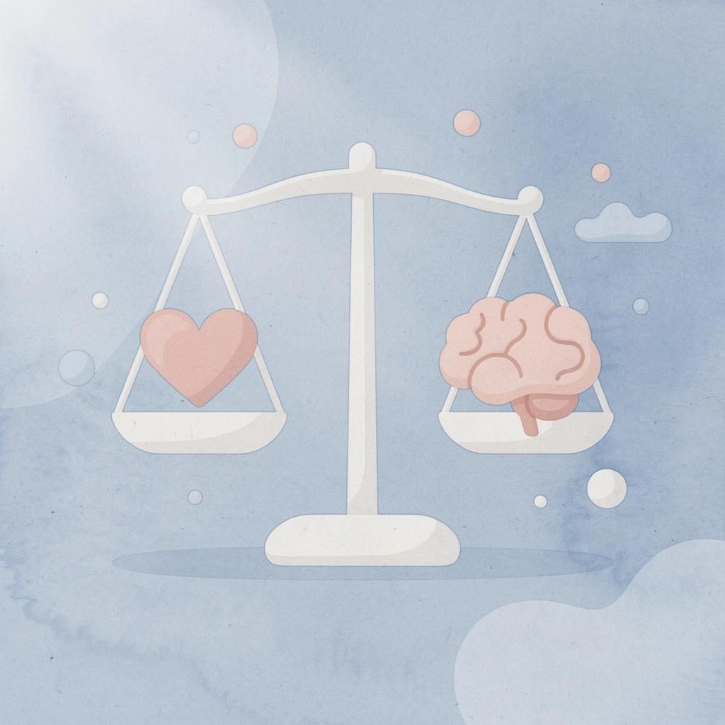 Balance scale comparing creator network size versus operational complexity