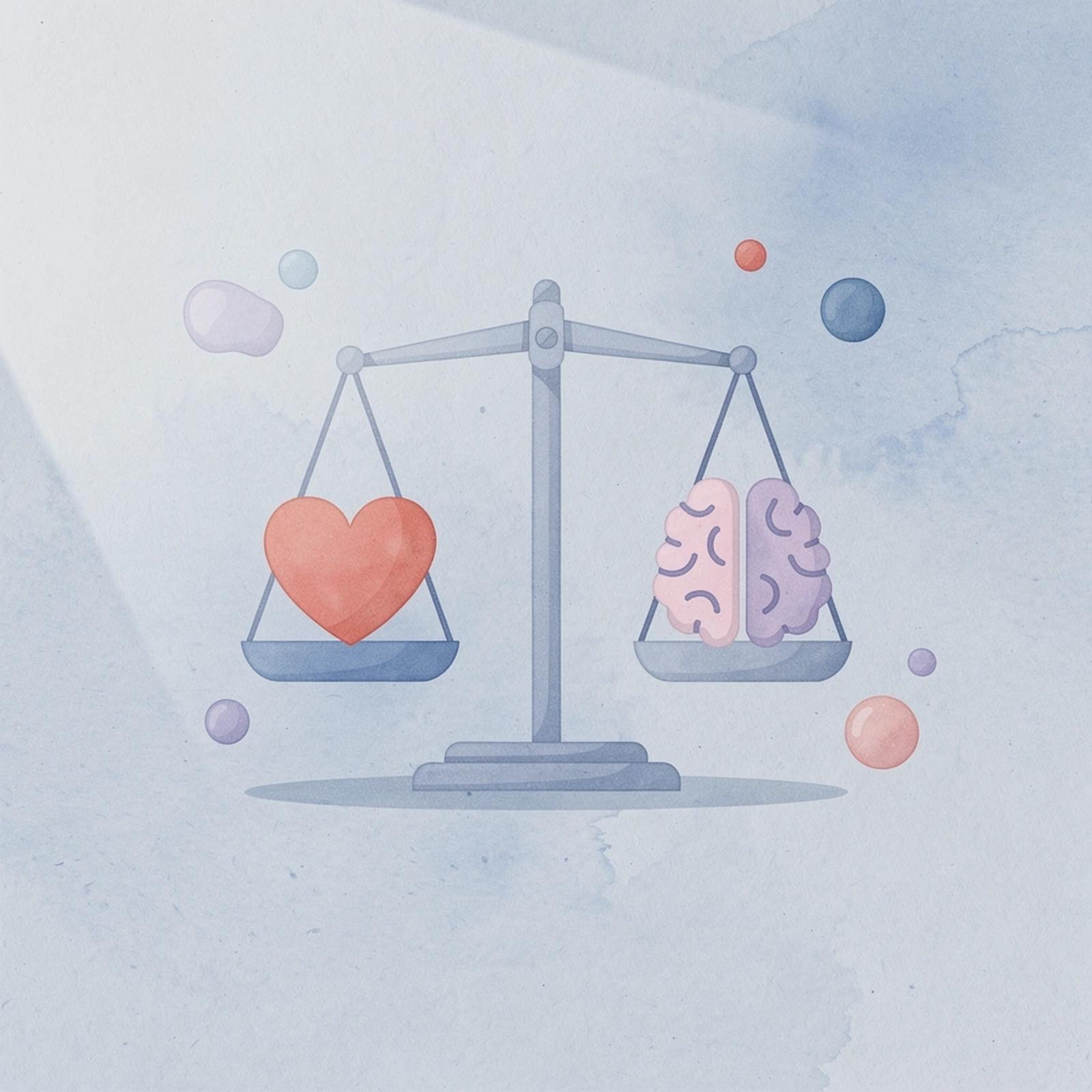 Balance scale comparing visible costs with hidden time costs
