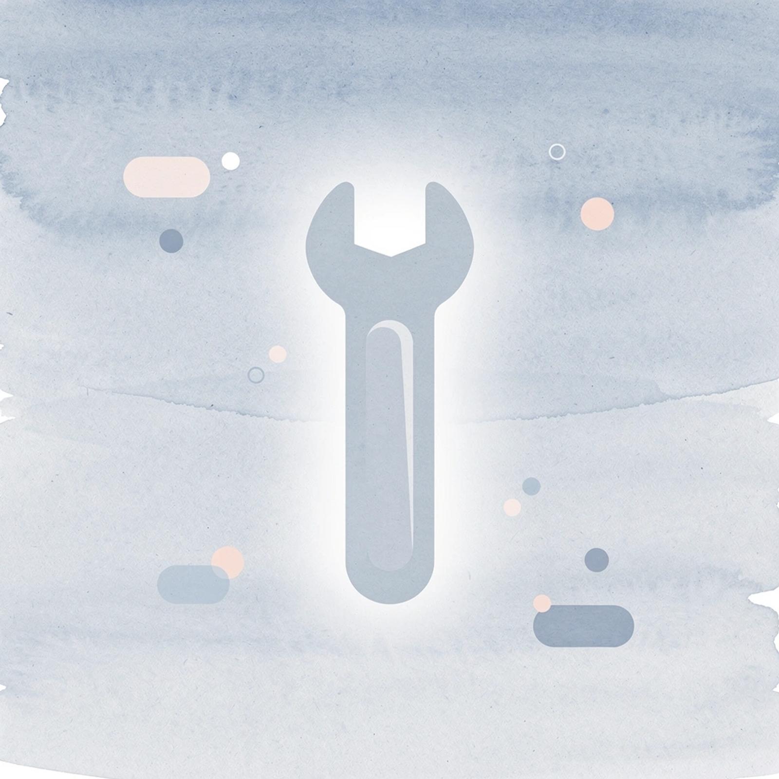 Wrench icon representing selecting the right tool