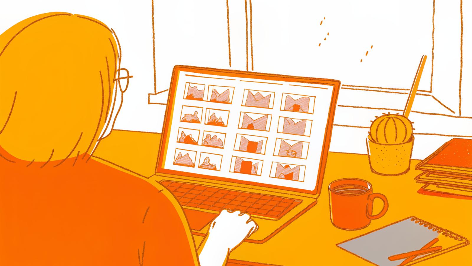 marketer scaling short-form creator campaigns via performance-tied dashboard at laptop