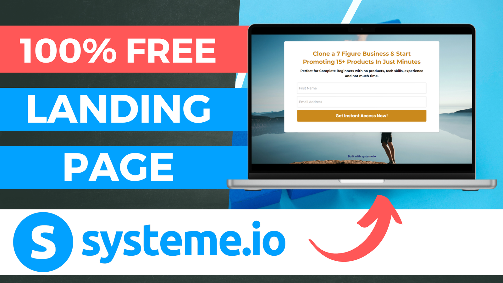 How to Make Money on TikTok Without Followers - systeme io free landing