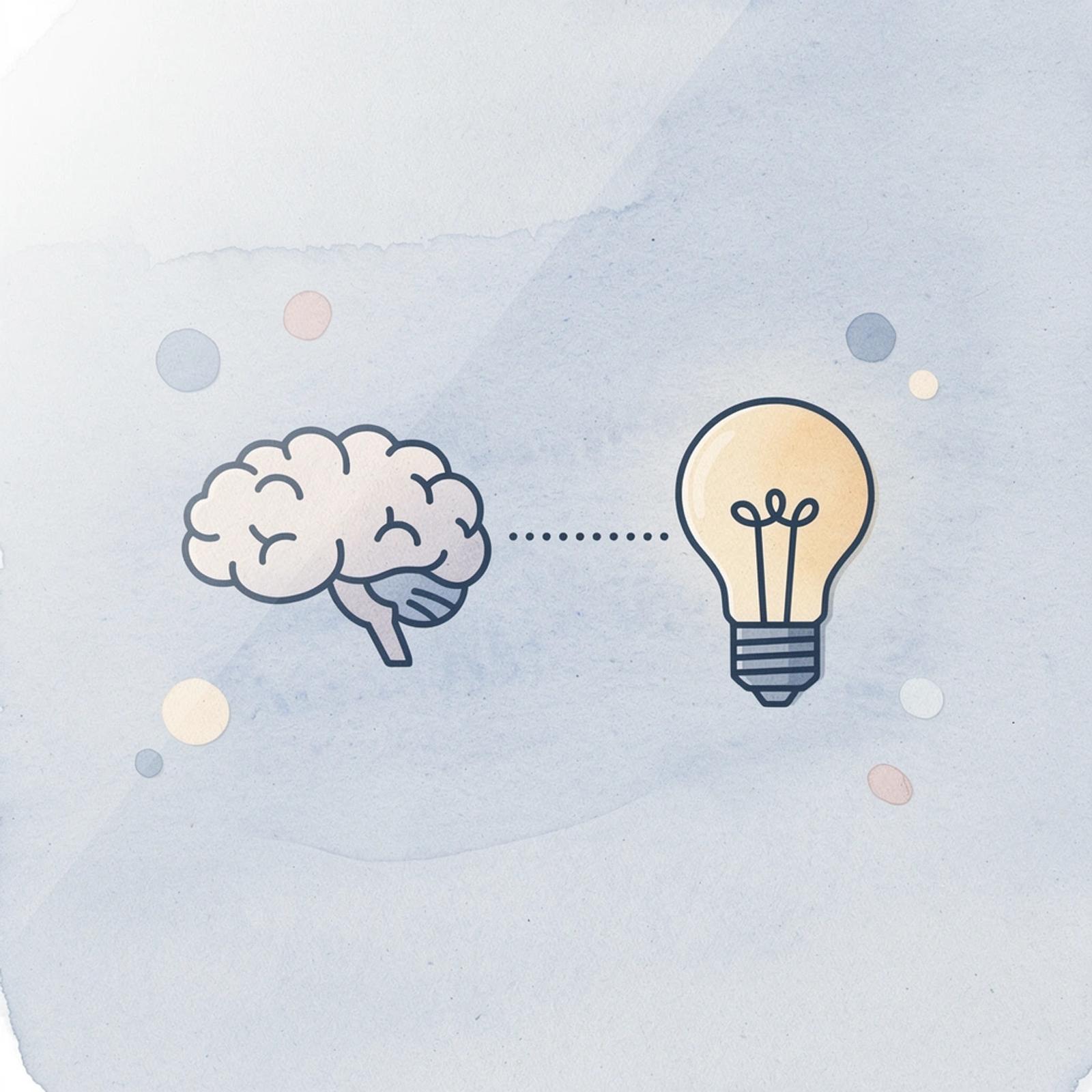 Two icons connected showing creator-brand alignment