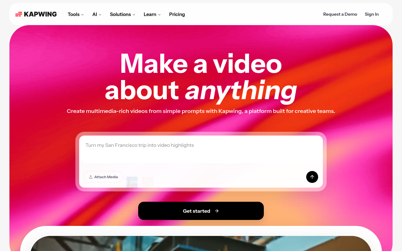 Veed Alternatives - kapwing best collaborative social