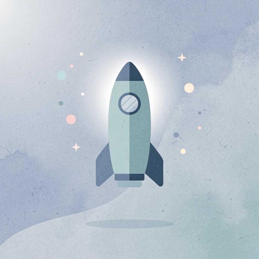 Rocket icon representing rapid scaling and growth