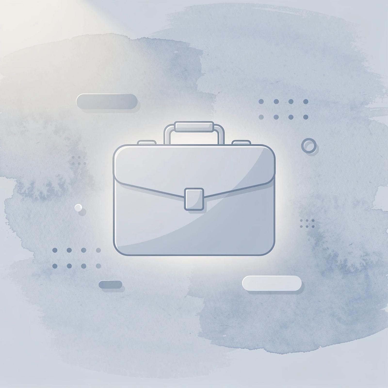 Portfolio briefcase icon representing building proof for paid opportunities