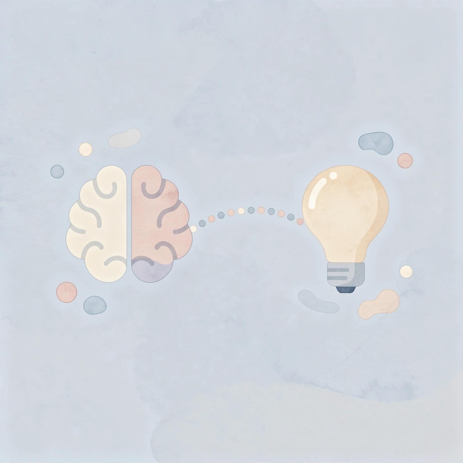 Eye and dollar sign connected showing attention leads to conversion