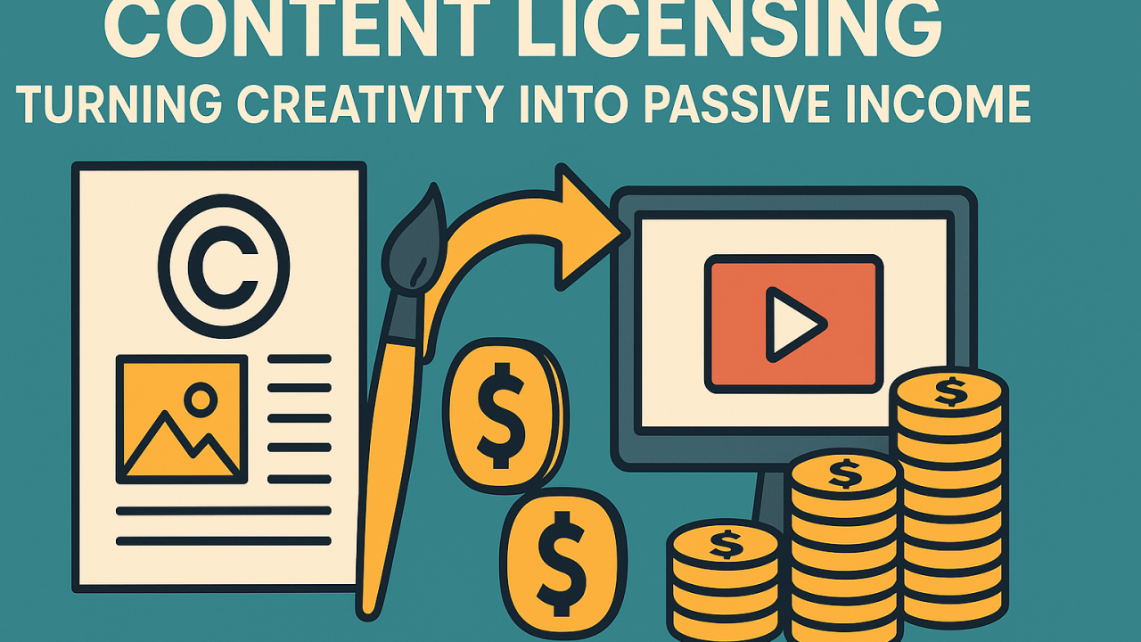 How Do Digital Creators Make Money - licensing content ip selling