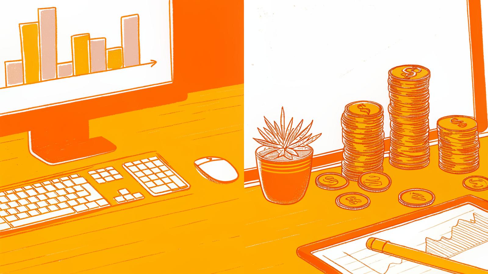 High-performing and low-performing UGC videos earning identical flat-fee payouts side by side