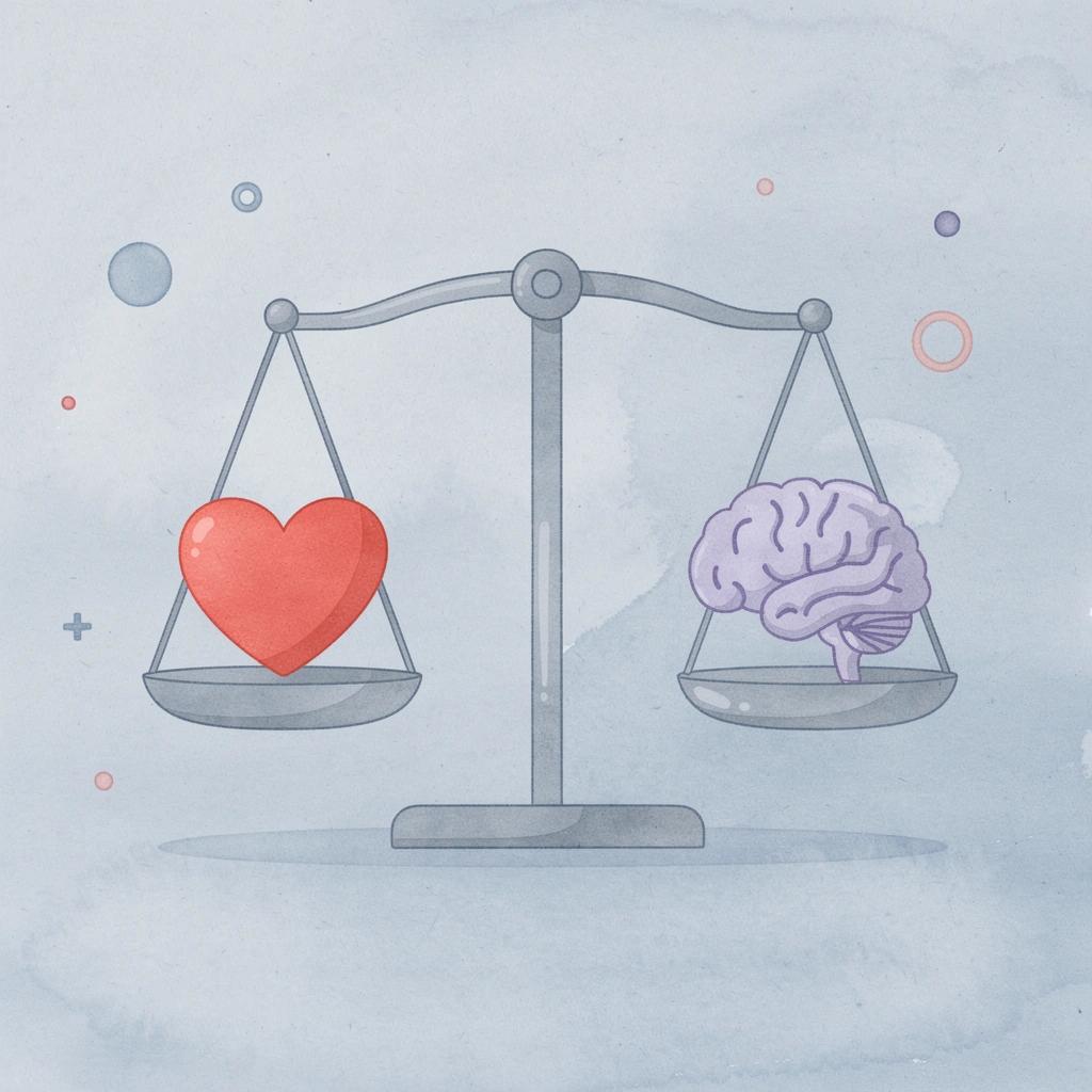 Balance scale comparing publishing tools versus growth platforms