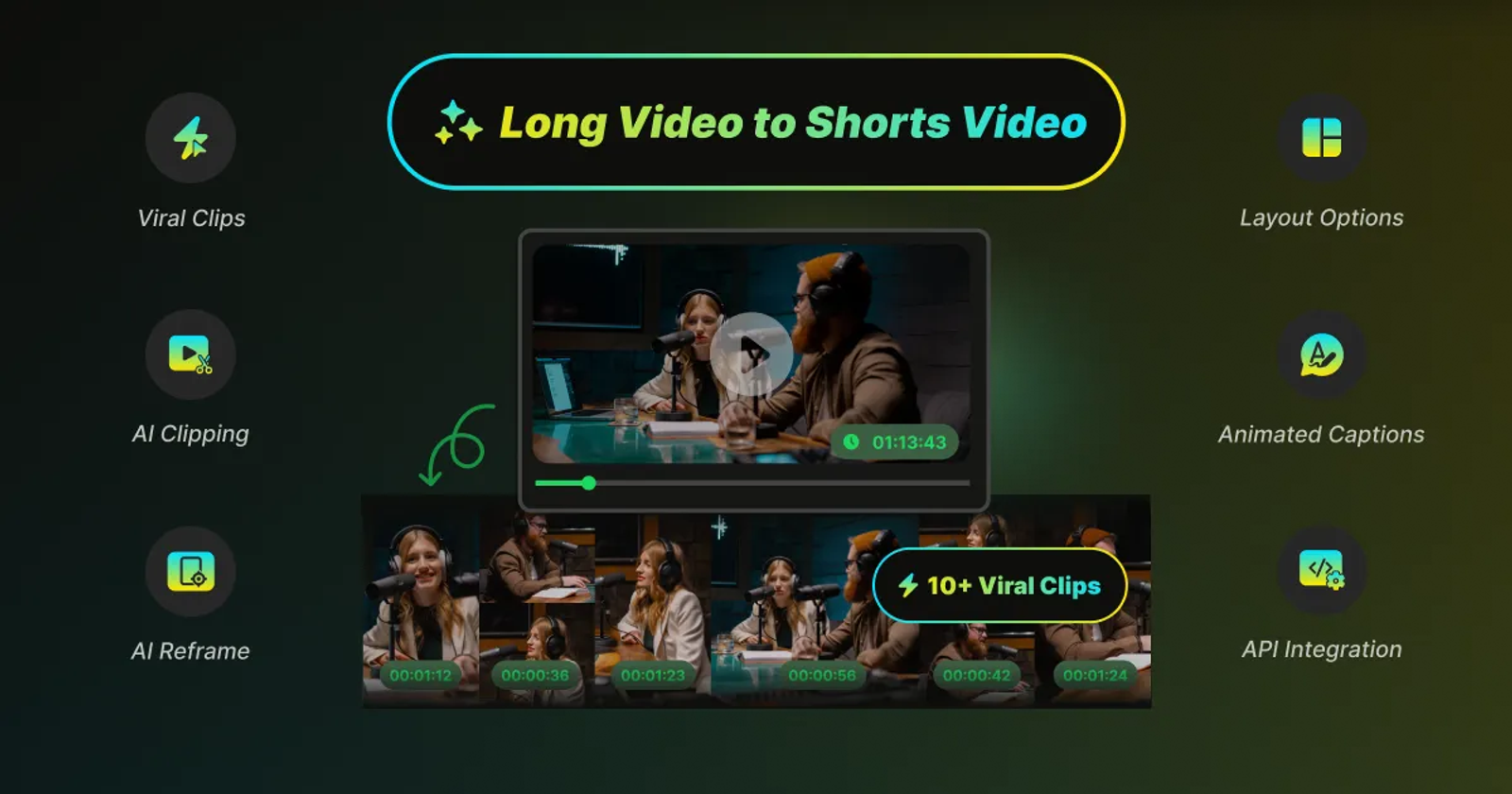 Opus Clip Alternatives - wayin ai best long