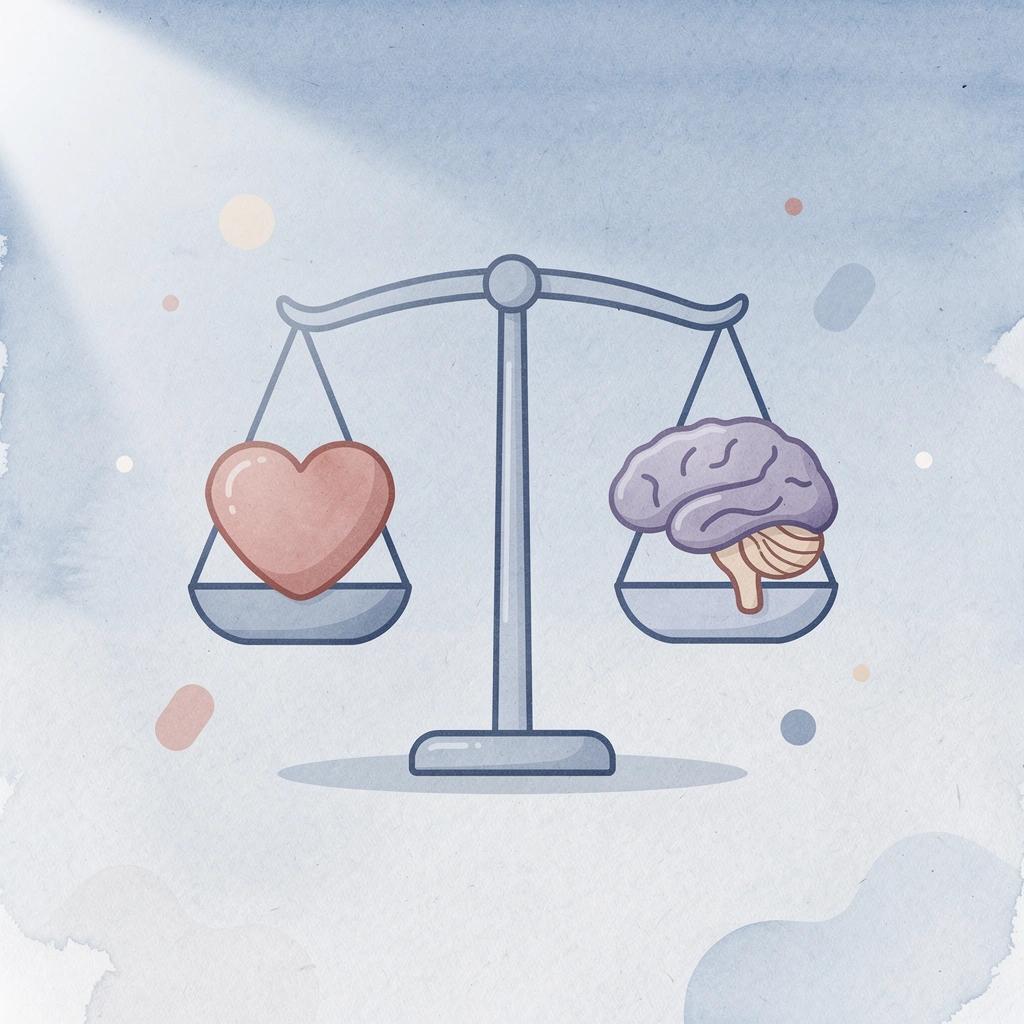 Balance scale comparing effectiveness and scalability