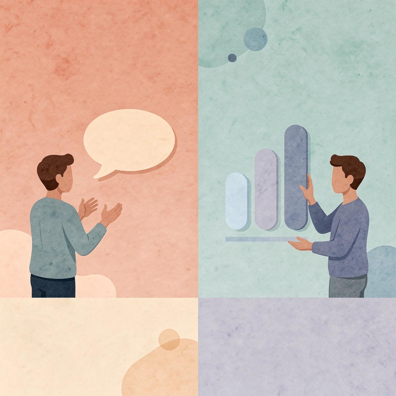 Scene comparing the old creator struggle of searching and pitching versus the streamlined Content Rewards approach