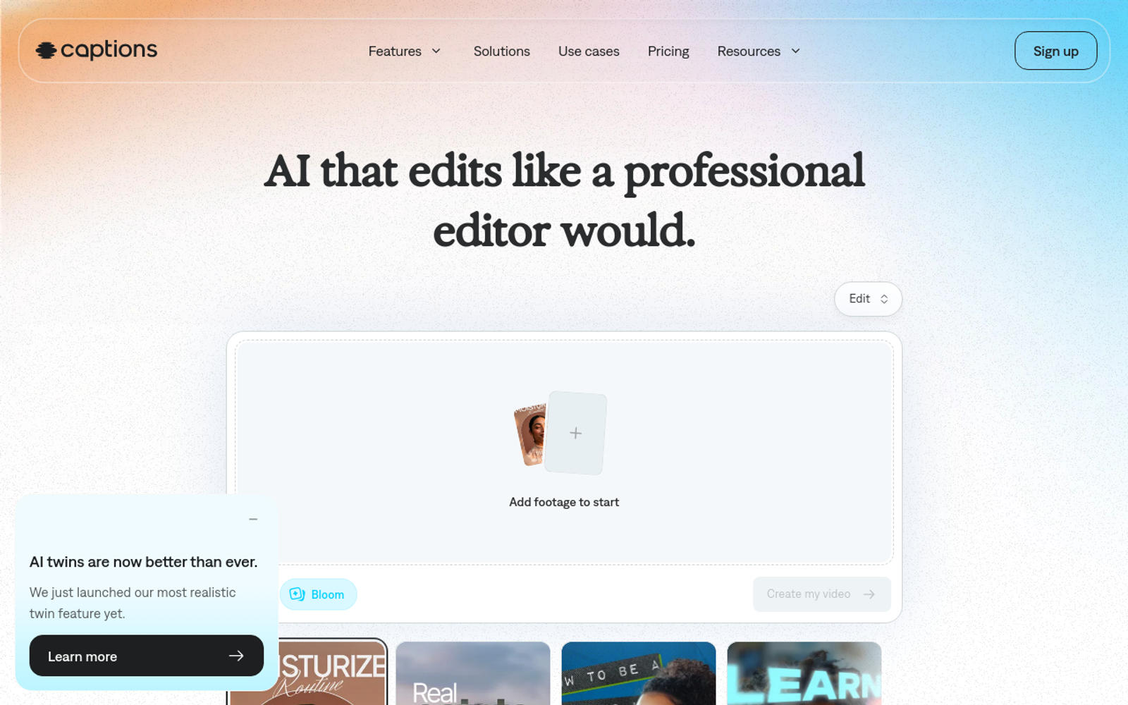 Kapwing Alternatives - captions ai best ai