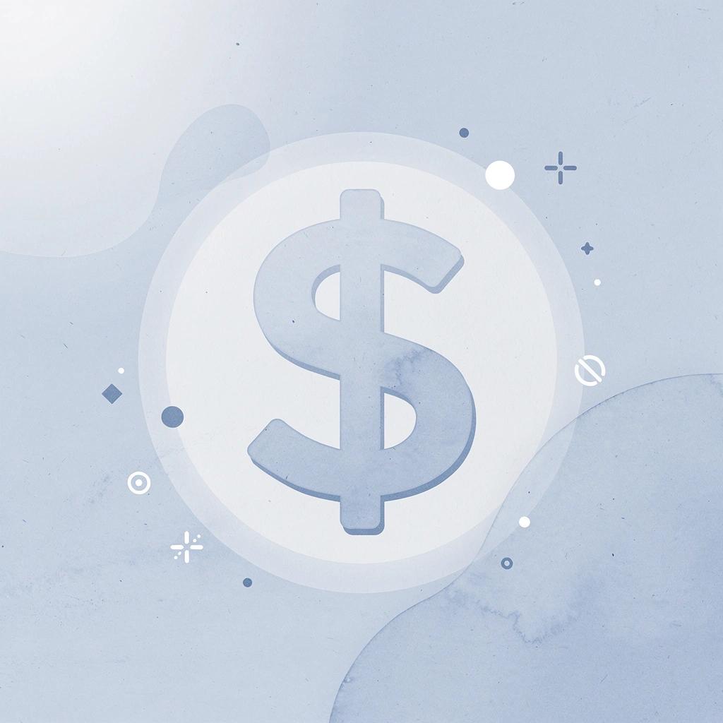 Dollar sign icon representing TikTok influencer rates