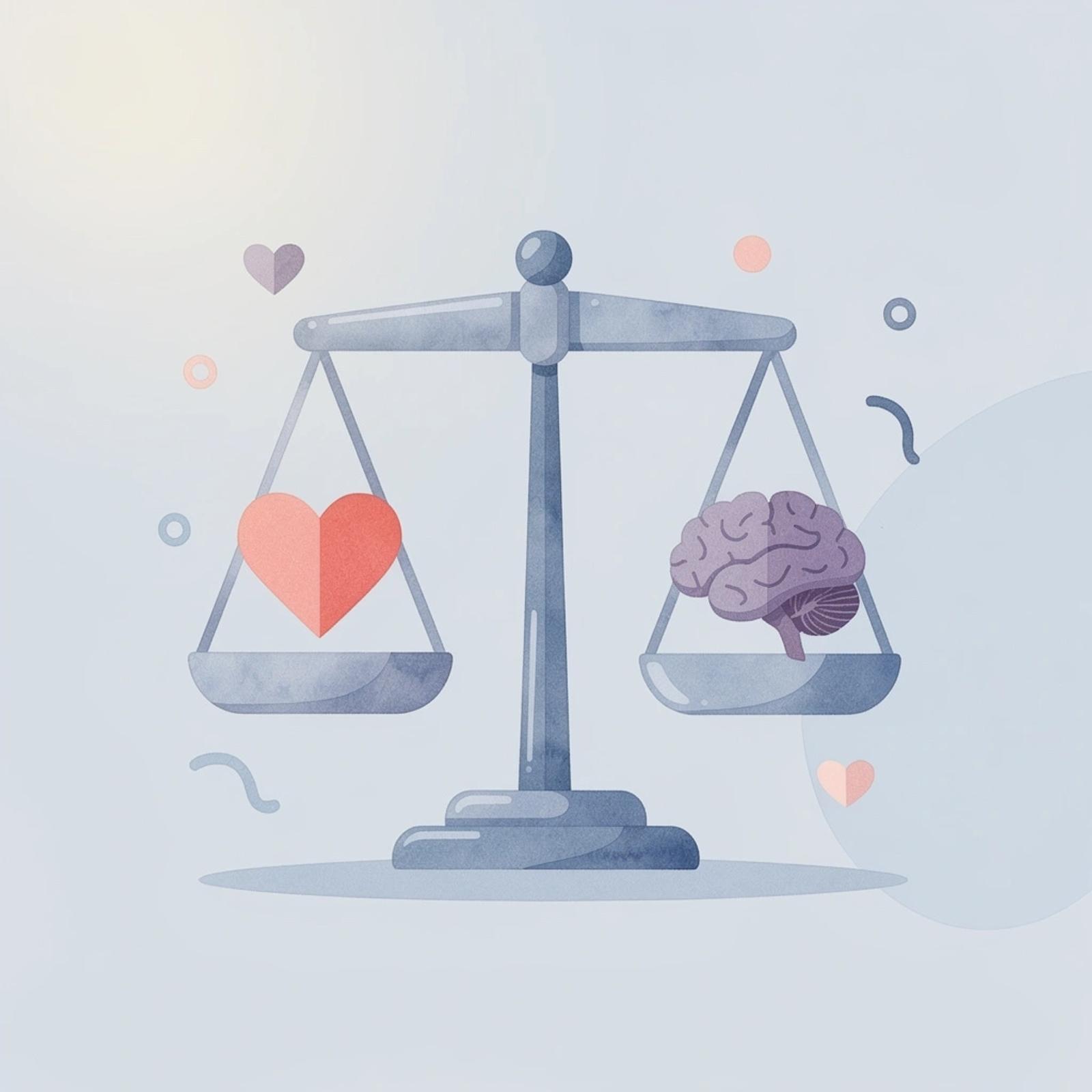 Balance scale comparing creator count versus operational complexity