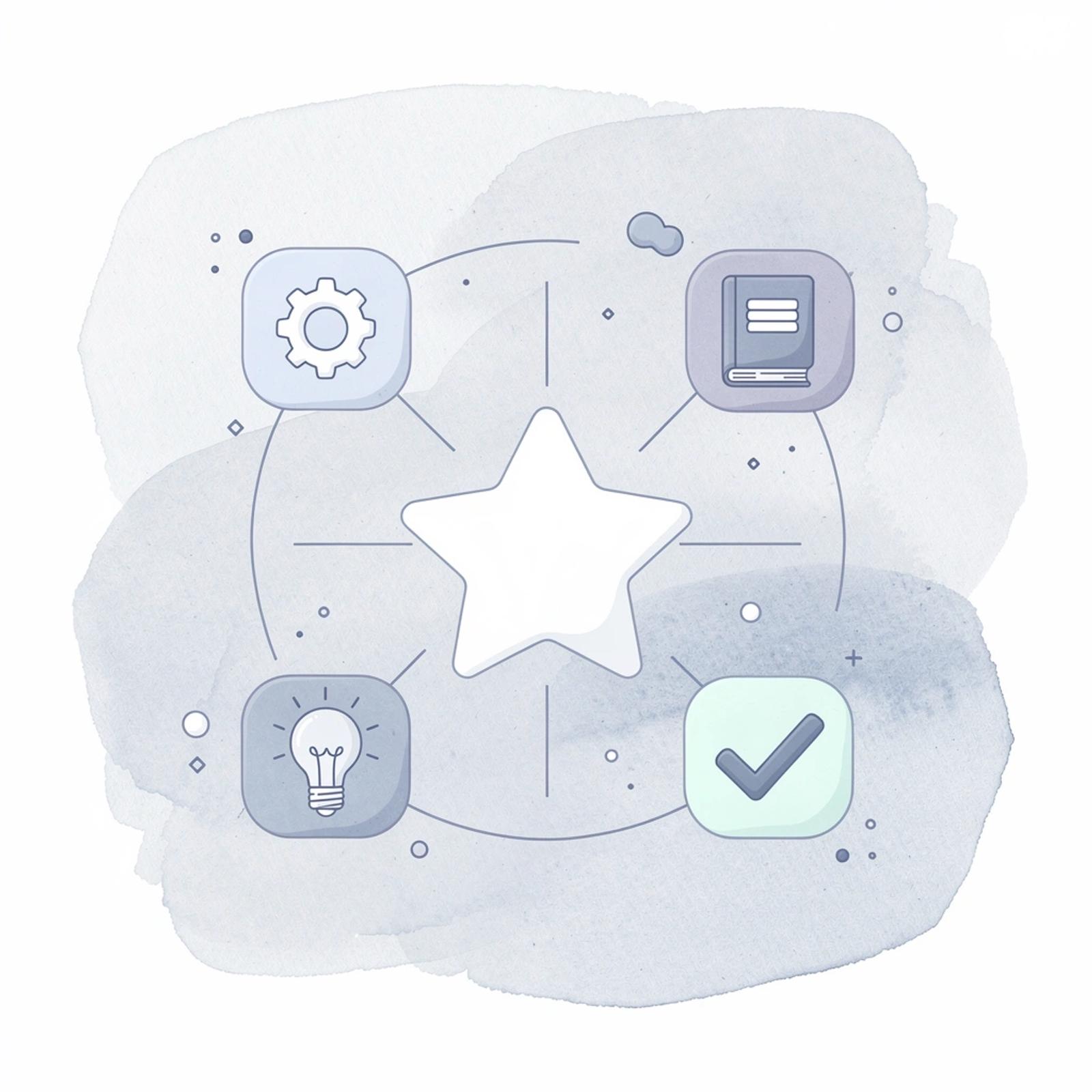 Hub diagram showing operational complexity at the center with creator management challenges