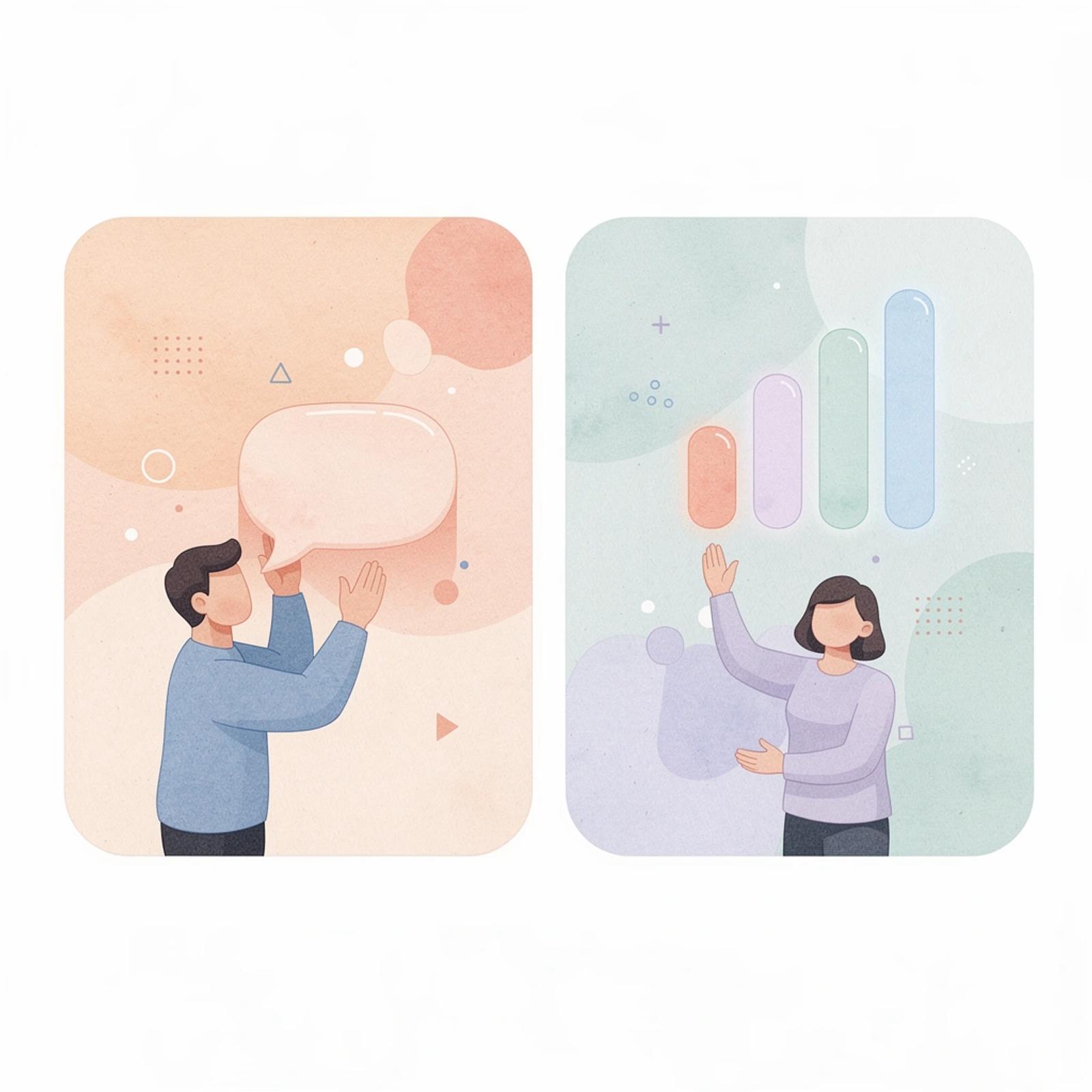 Split scene illustration showing wrong vs right approach to creator monetization timing