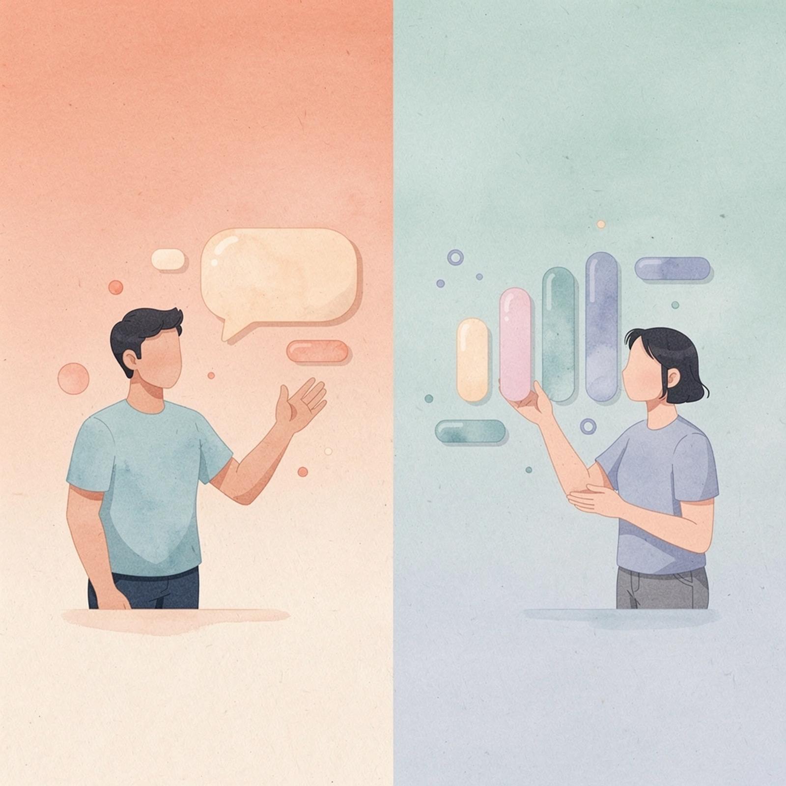 Split scene illustration comparing single revenue stream approach versus diversified income approach