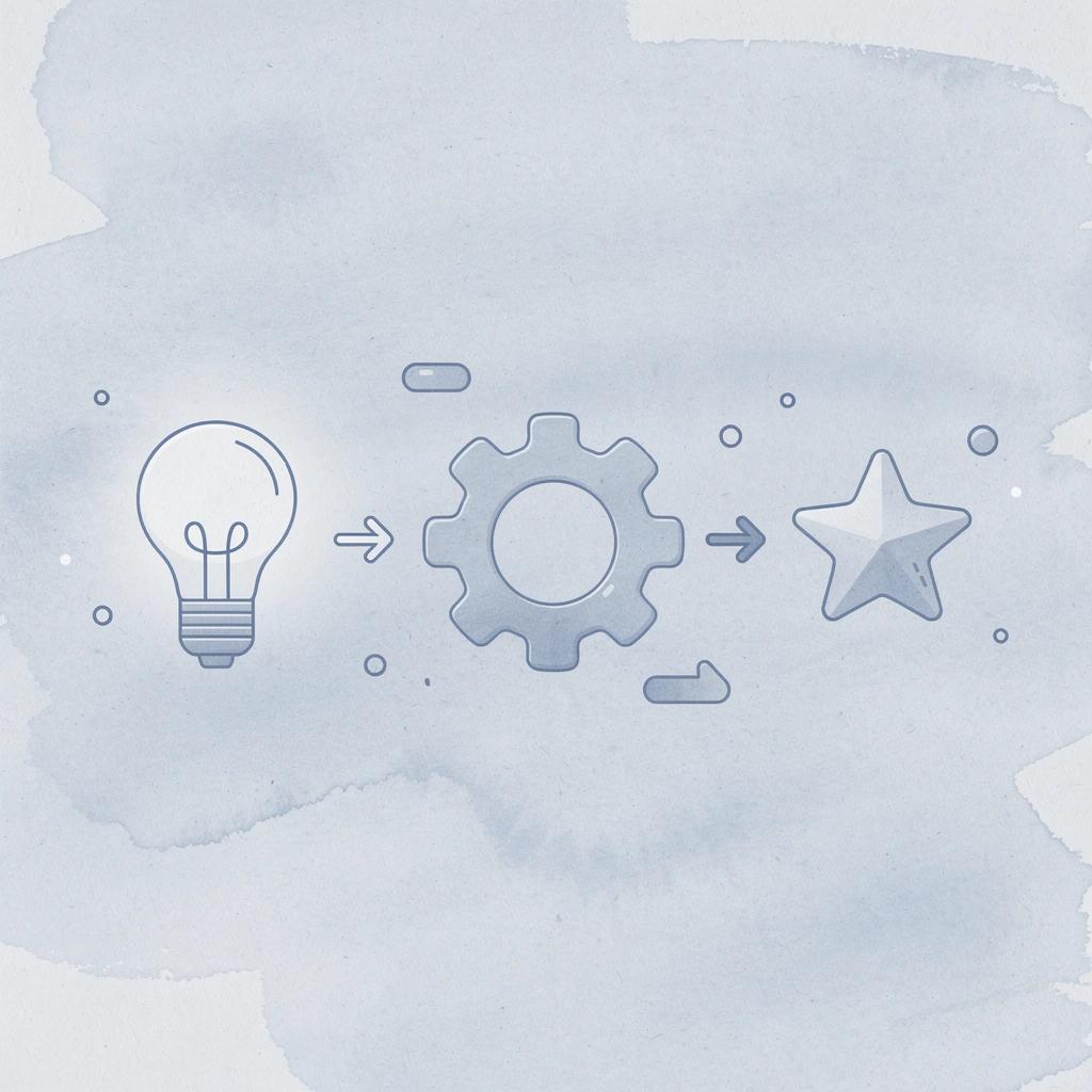 Three icons showing manual discovery, negotiations, and fragmented reporting