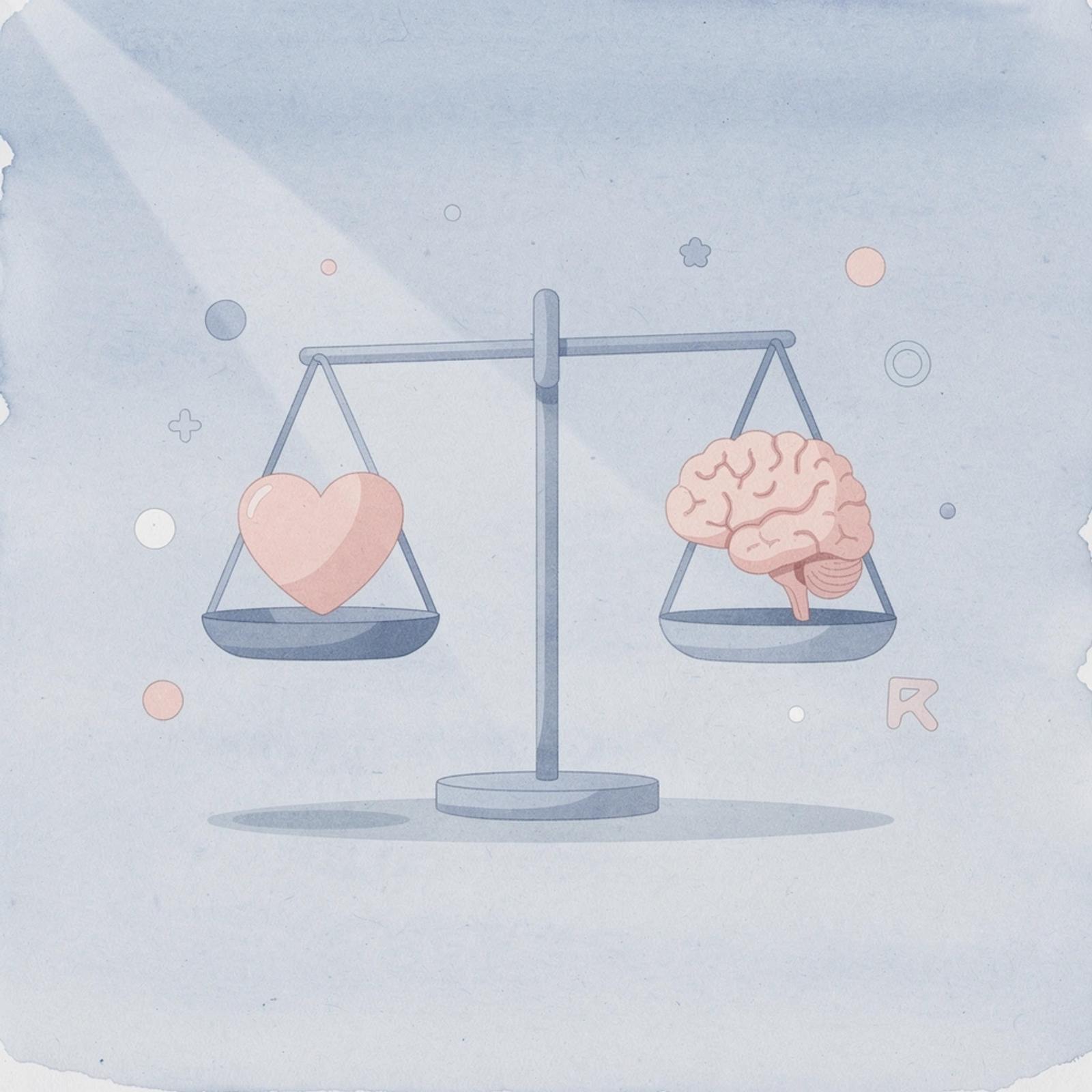 Scale icon showing attention on one side and income on the other, representing the imbalance between the two