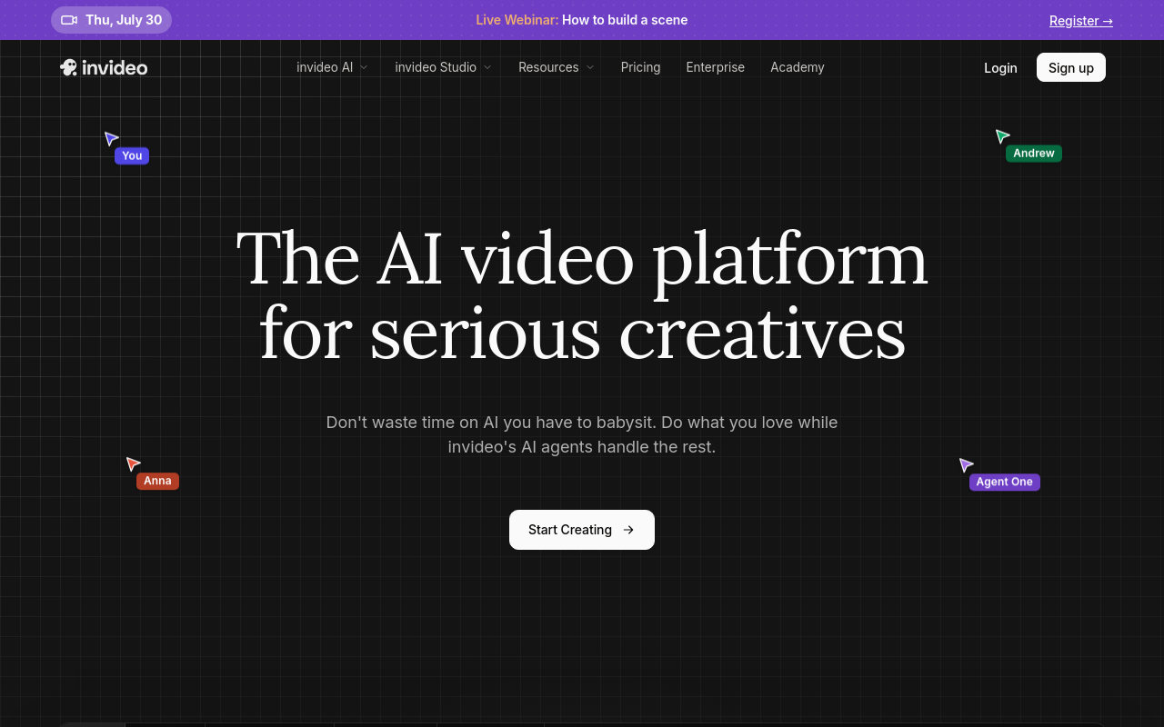 Veed Alternatives - invideo best cloud based