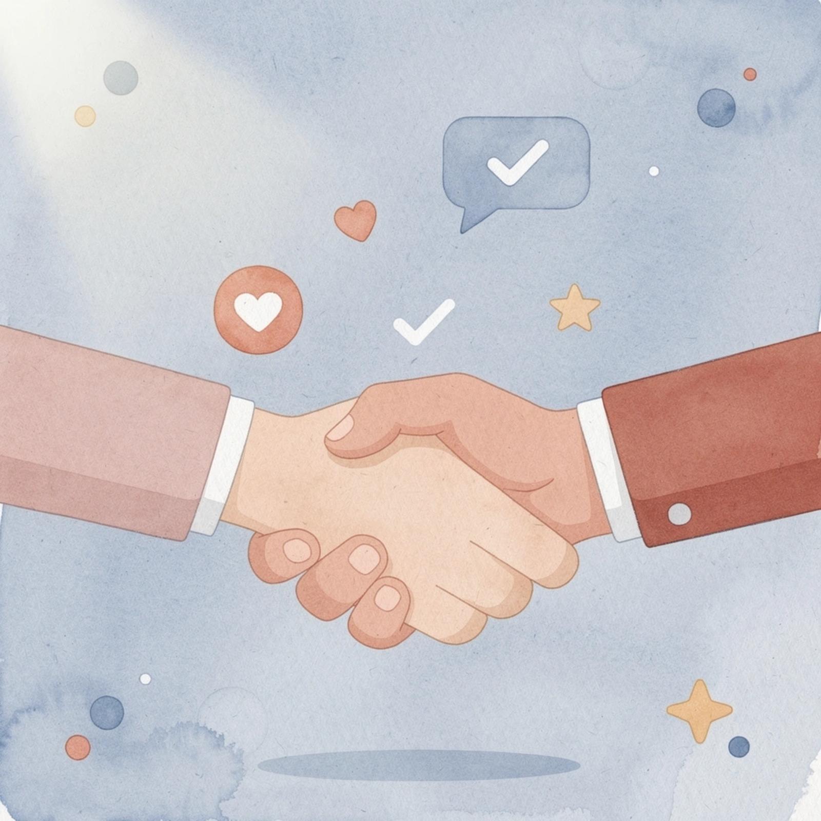 Scene showing strategic brand-influencer partnership