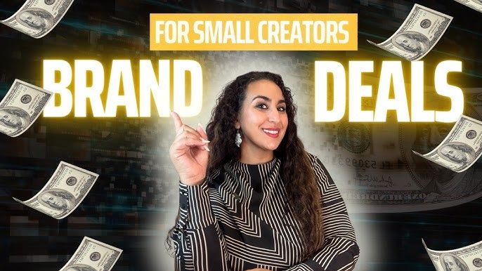 How to Make Money as an Influencer - niche brand deals small