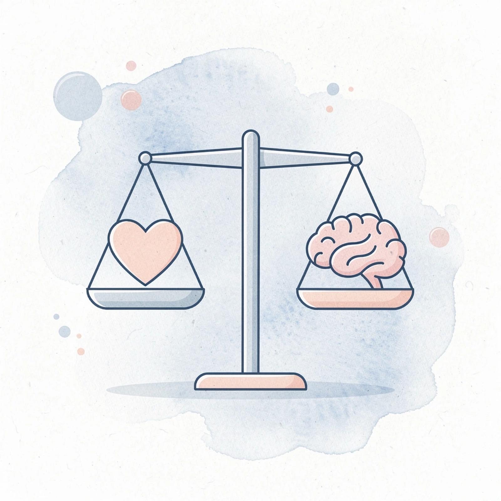 Balance scale comparing traditional upfront payments with performance-based results