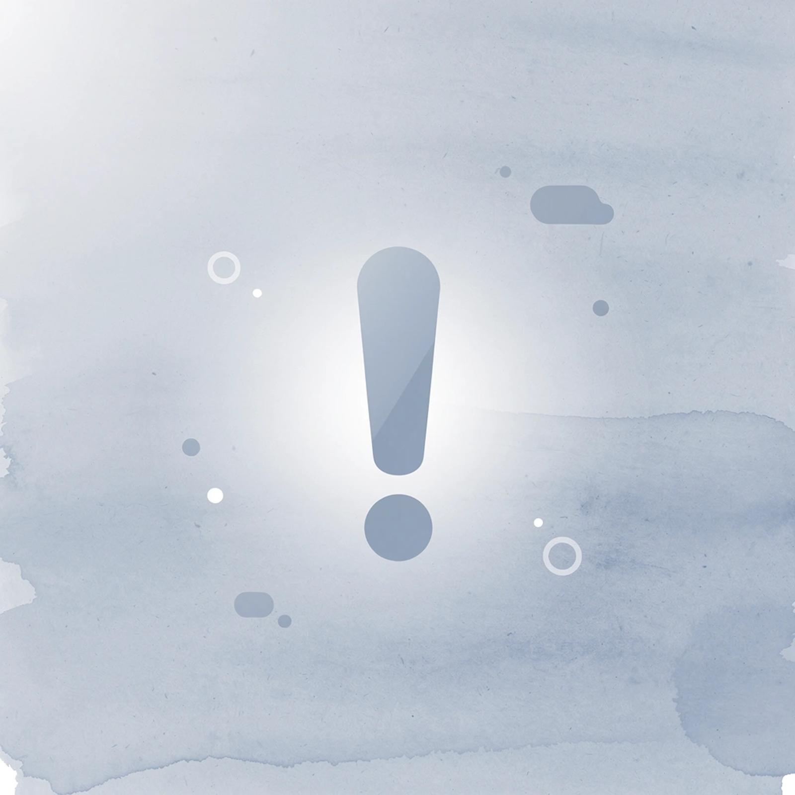 Warning icon highlighting platform limitations