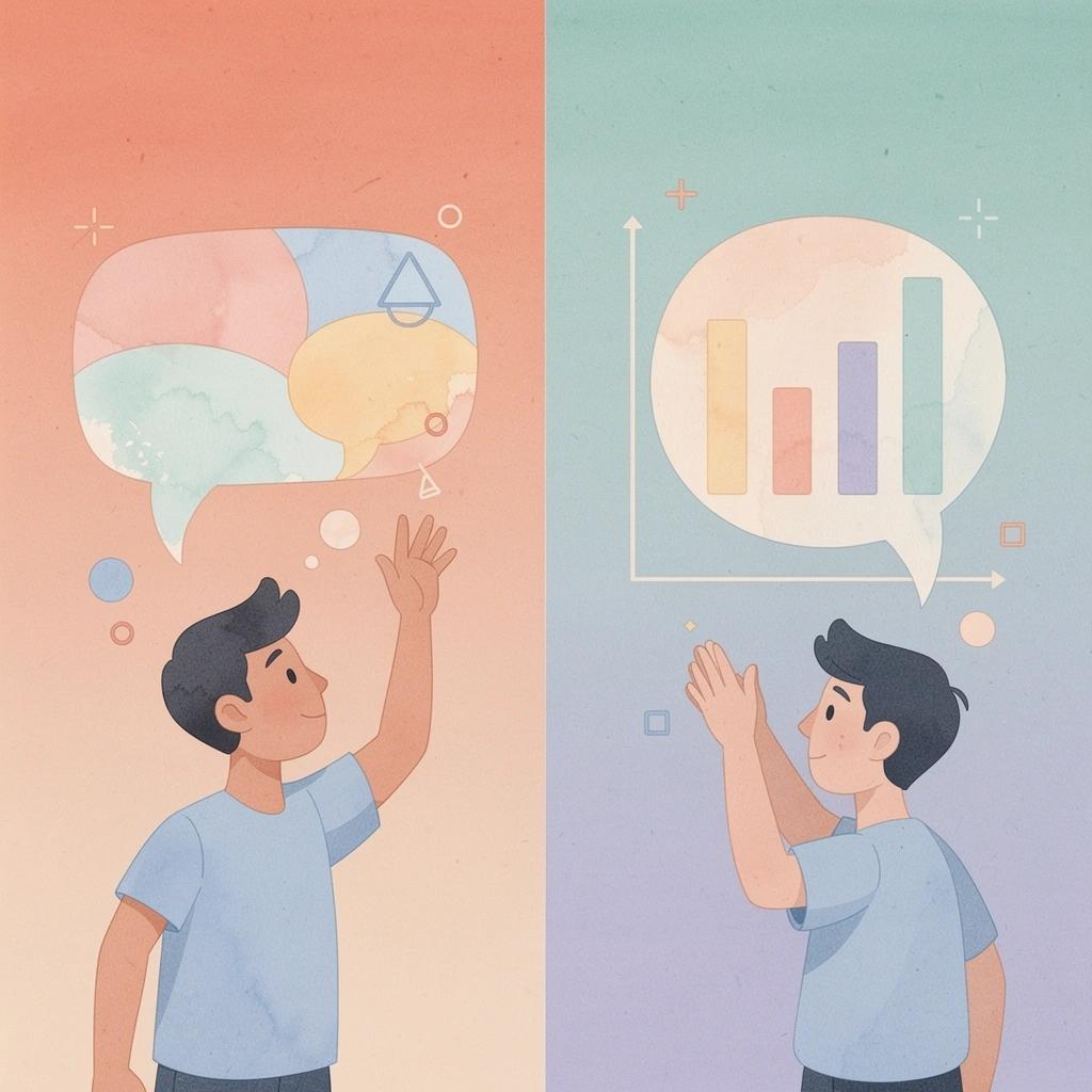 Scene showing two creators with the same views but different earnings outcomes