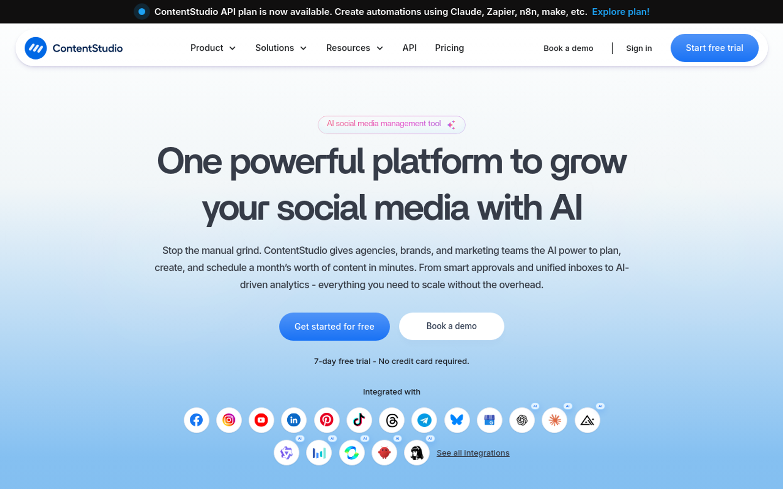 AI Content Repurposing - contentstudio best all in