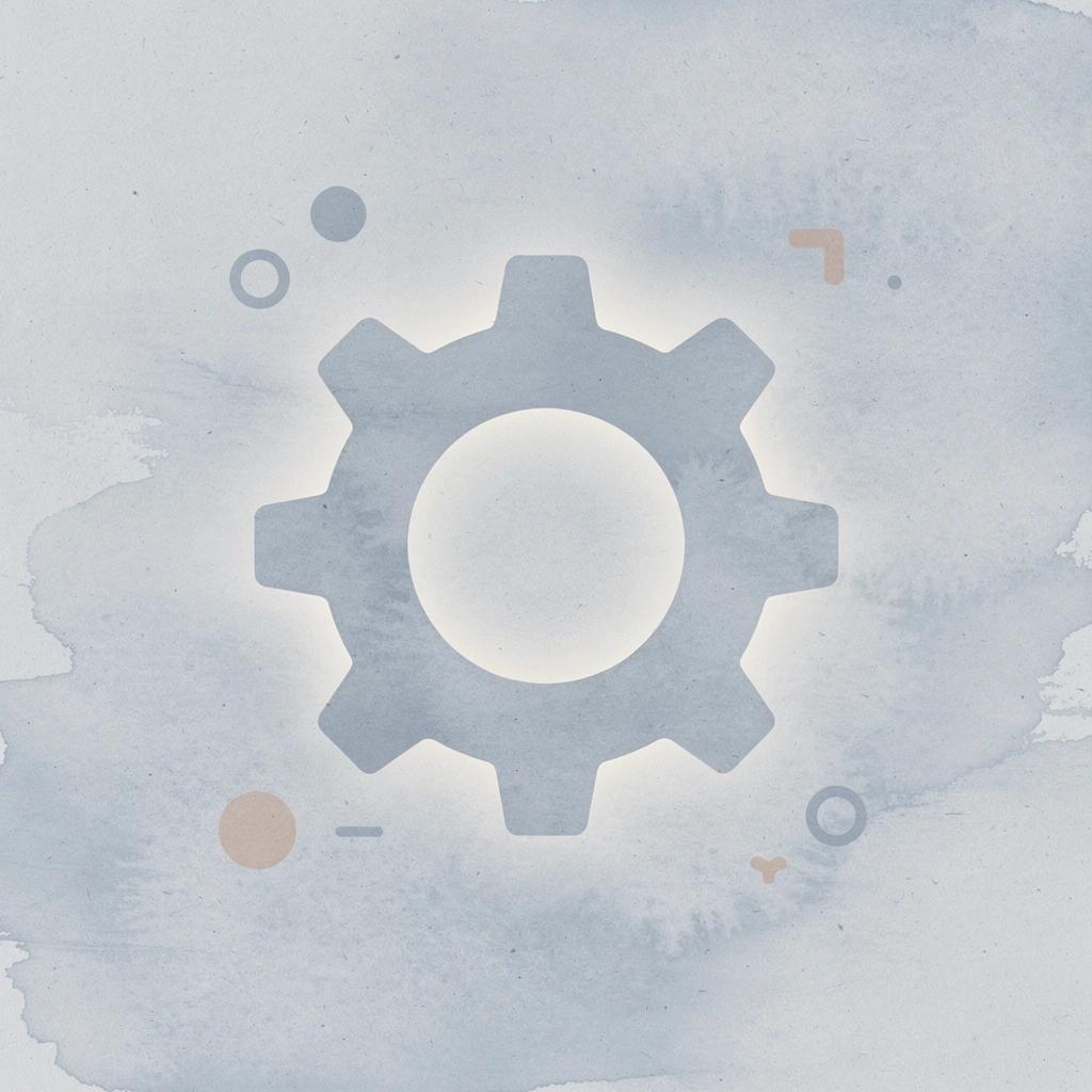 Gear icon highlighting operational complexity