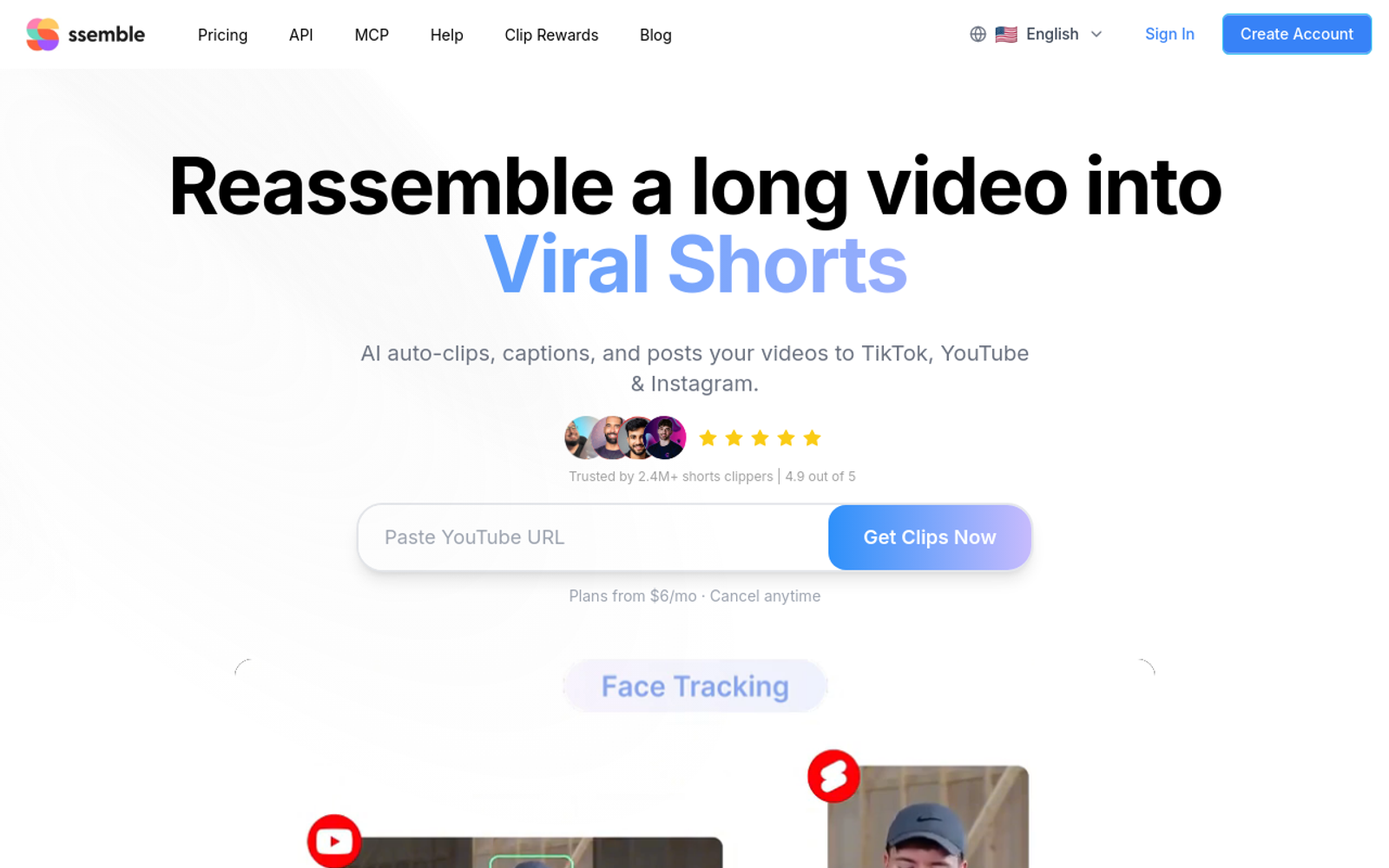 Opus Clip Alternatives - ssemble best collaborative browser
