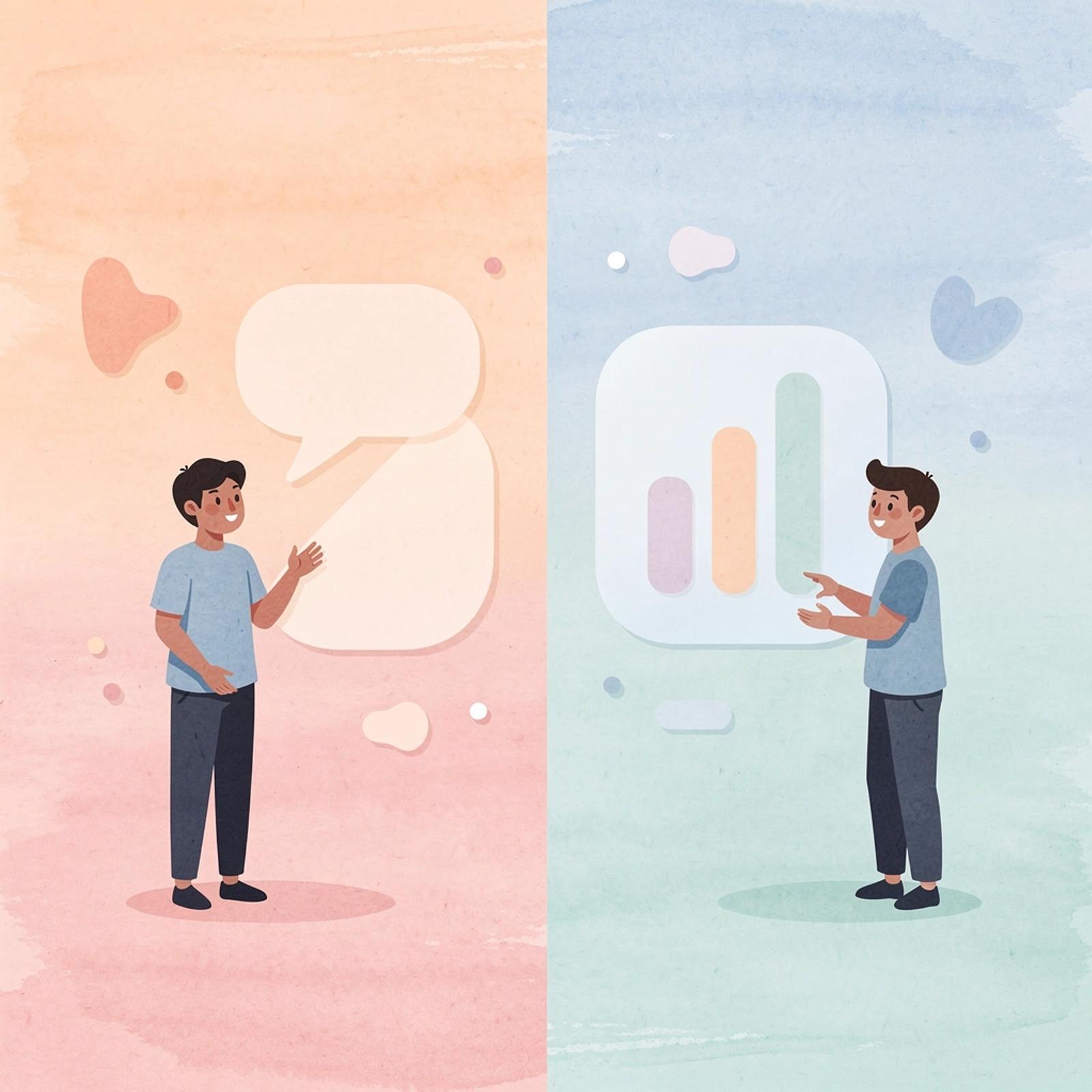 Scene showing the contrast between creators' brands ignored and creators that get hired