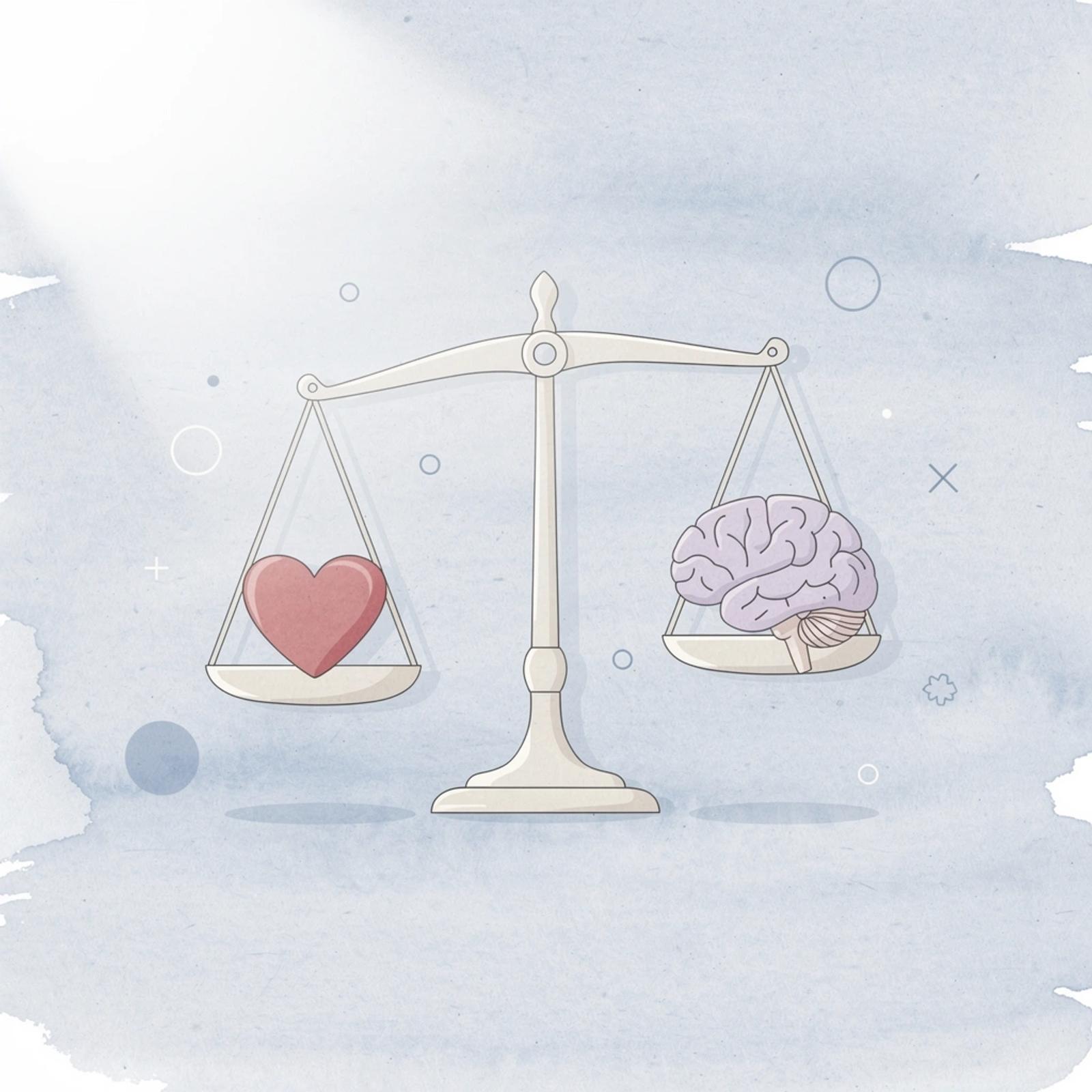 Balance scale showing privacy versus engagement trade-off