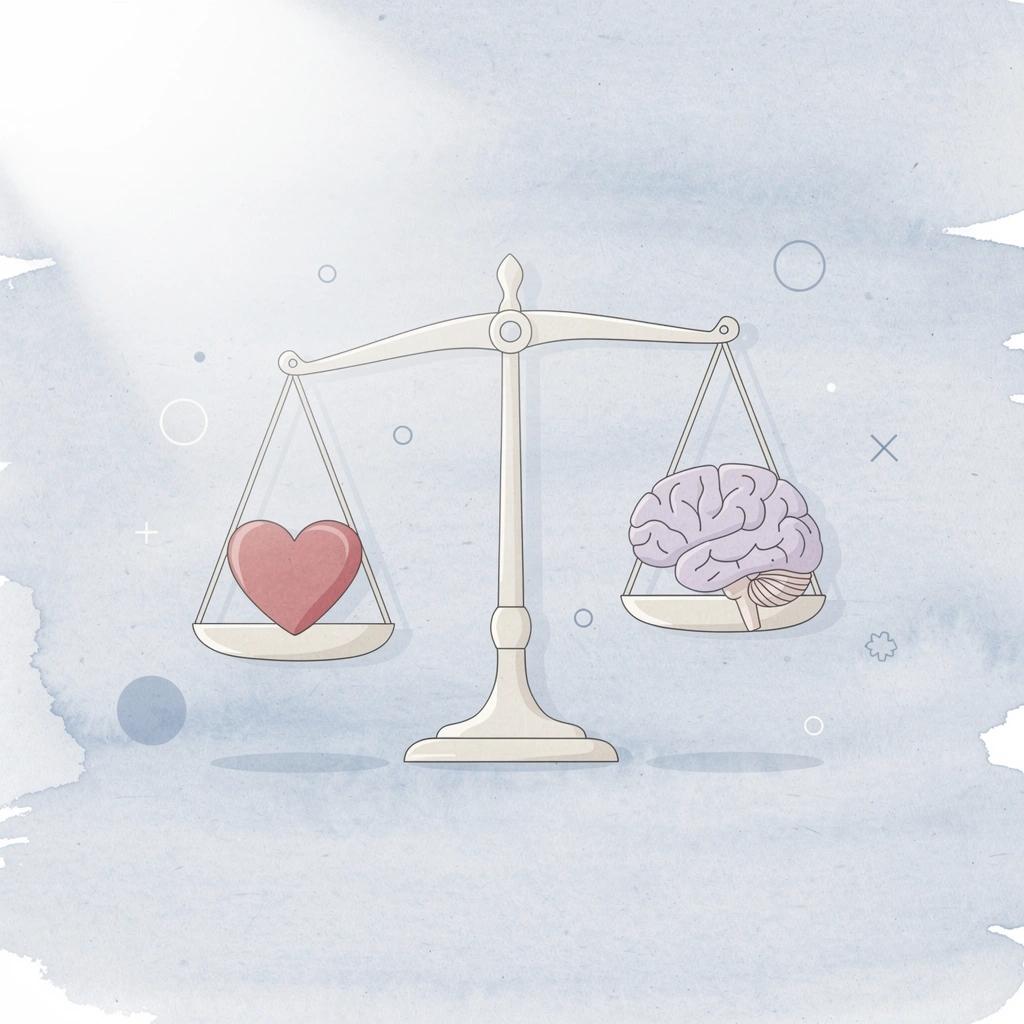 Balance scale showing privacy versus engagement trade-off