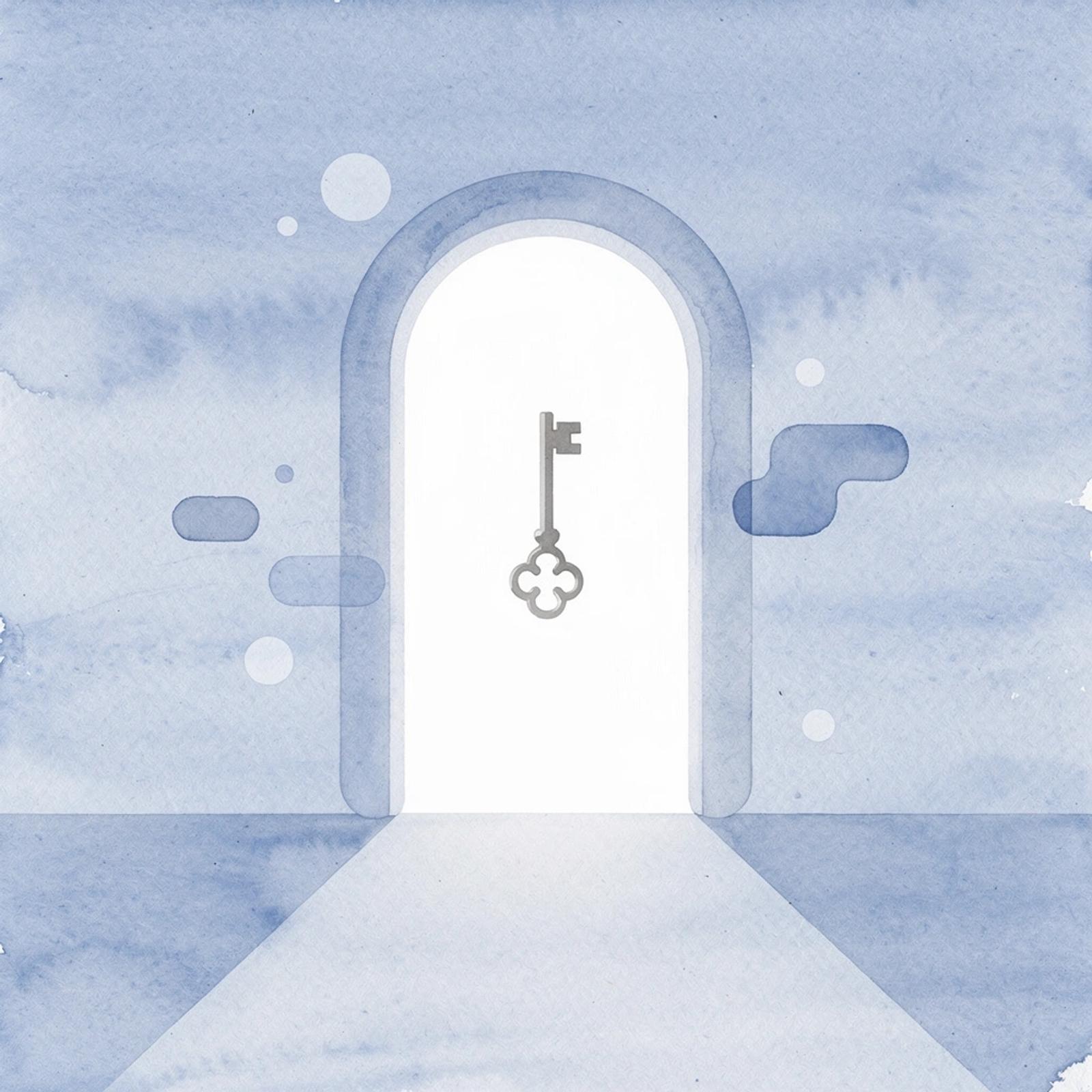 Scene of an opening gateway representing the challenge of breaking into brand partnerships
