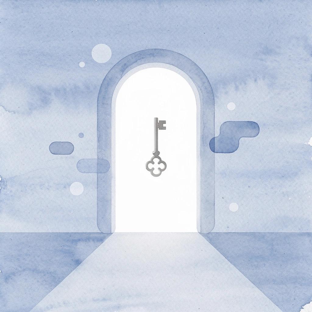 Scene of an opening gateway representing the challenge of breaking into brand partnerships
