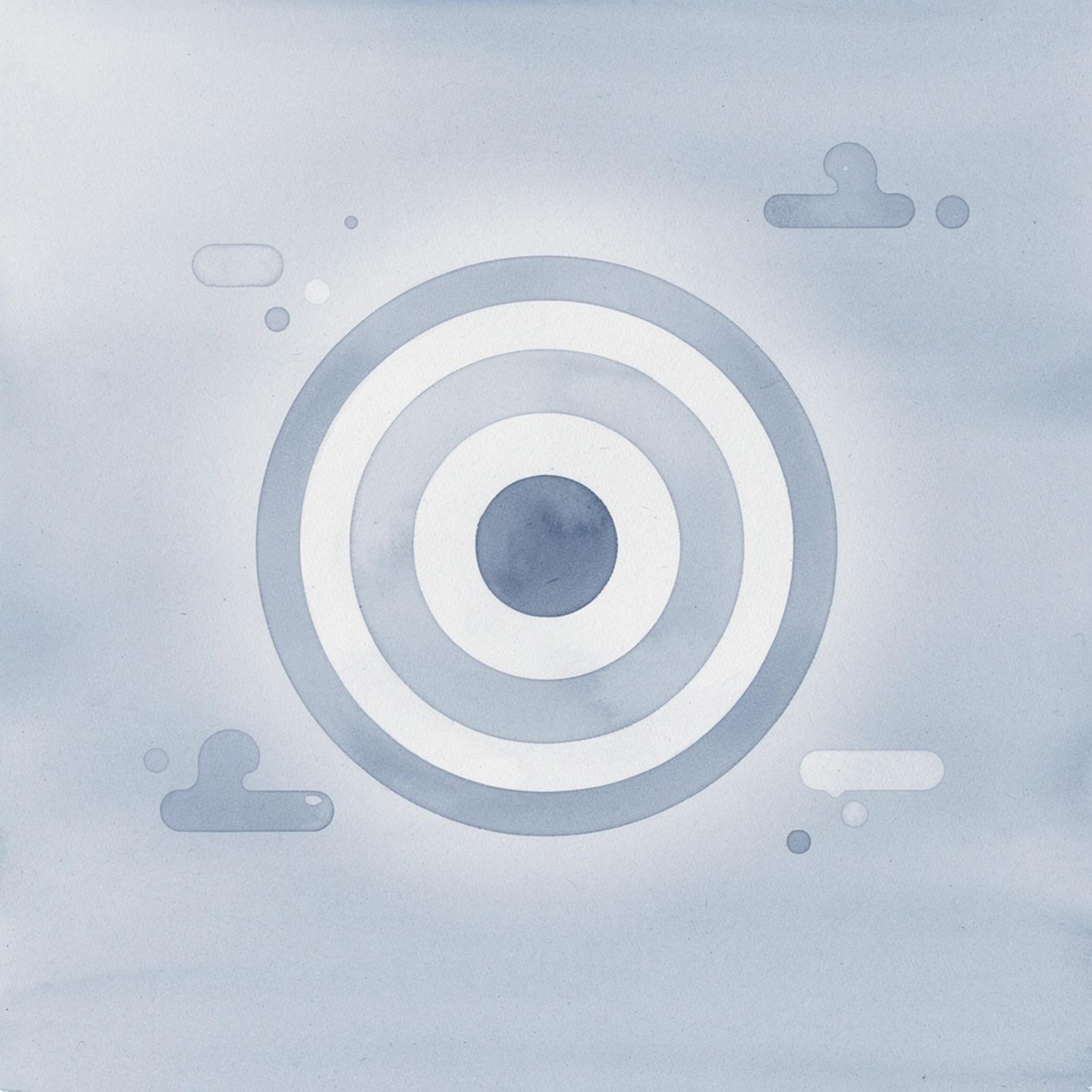Target icon representing attention as key focus