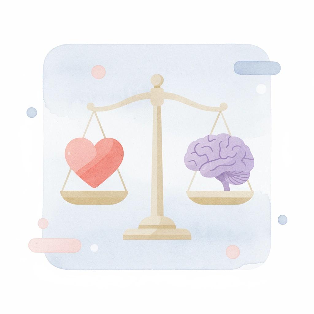 Balance scale comparing manual versus systematic campaign management