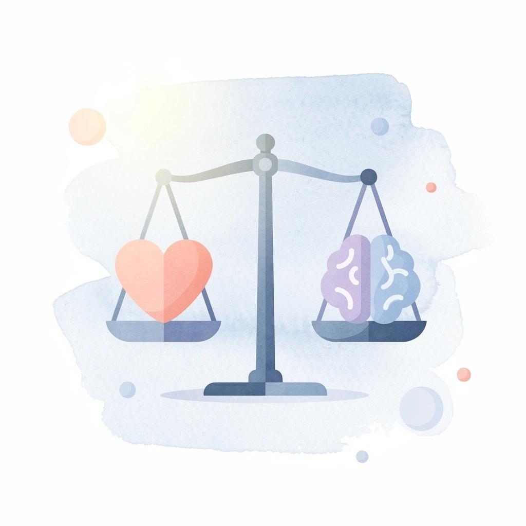 Icon scale comparing views versus income