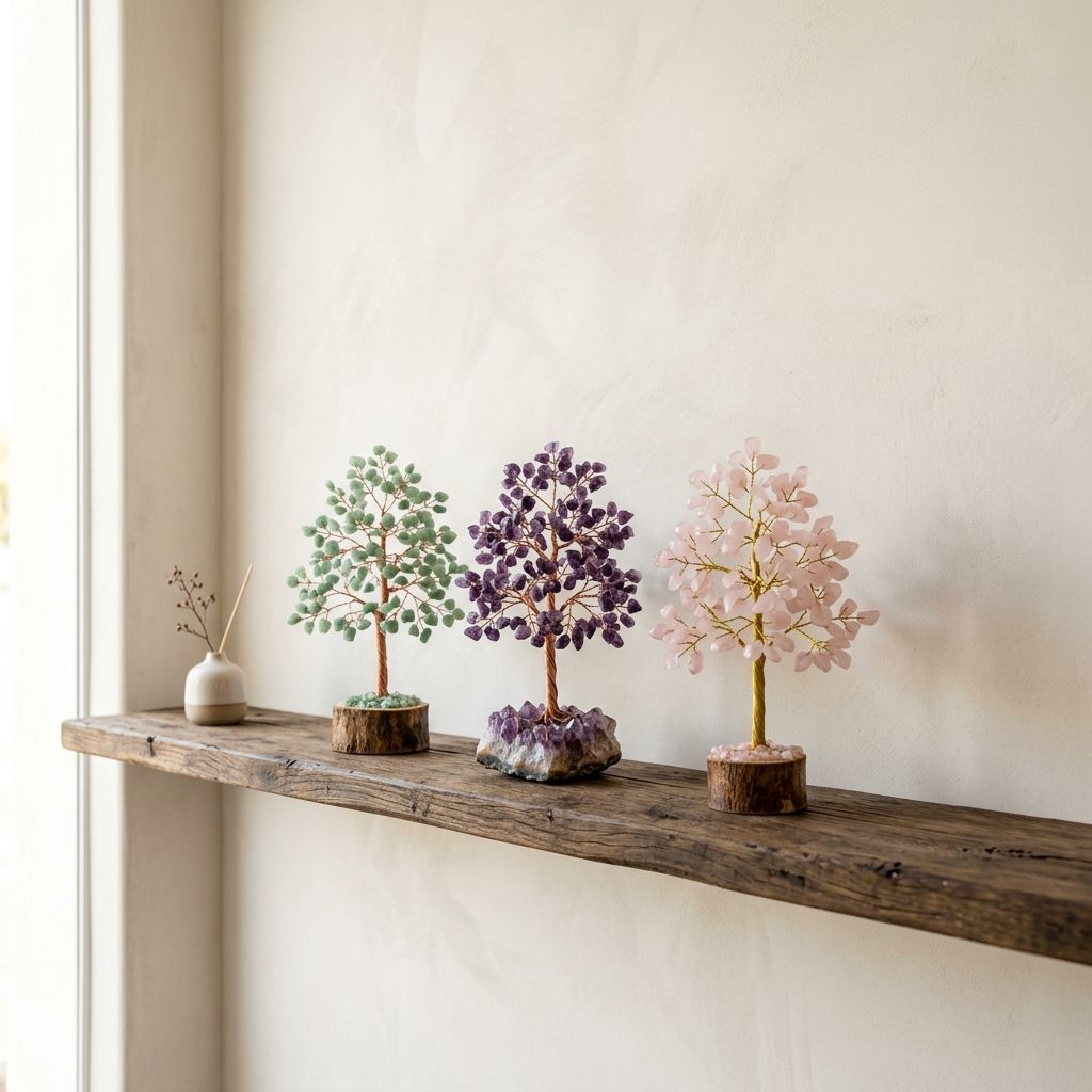 Energy Healing Crystal Trees