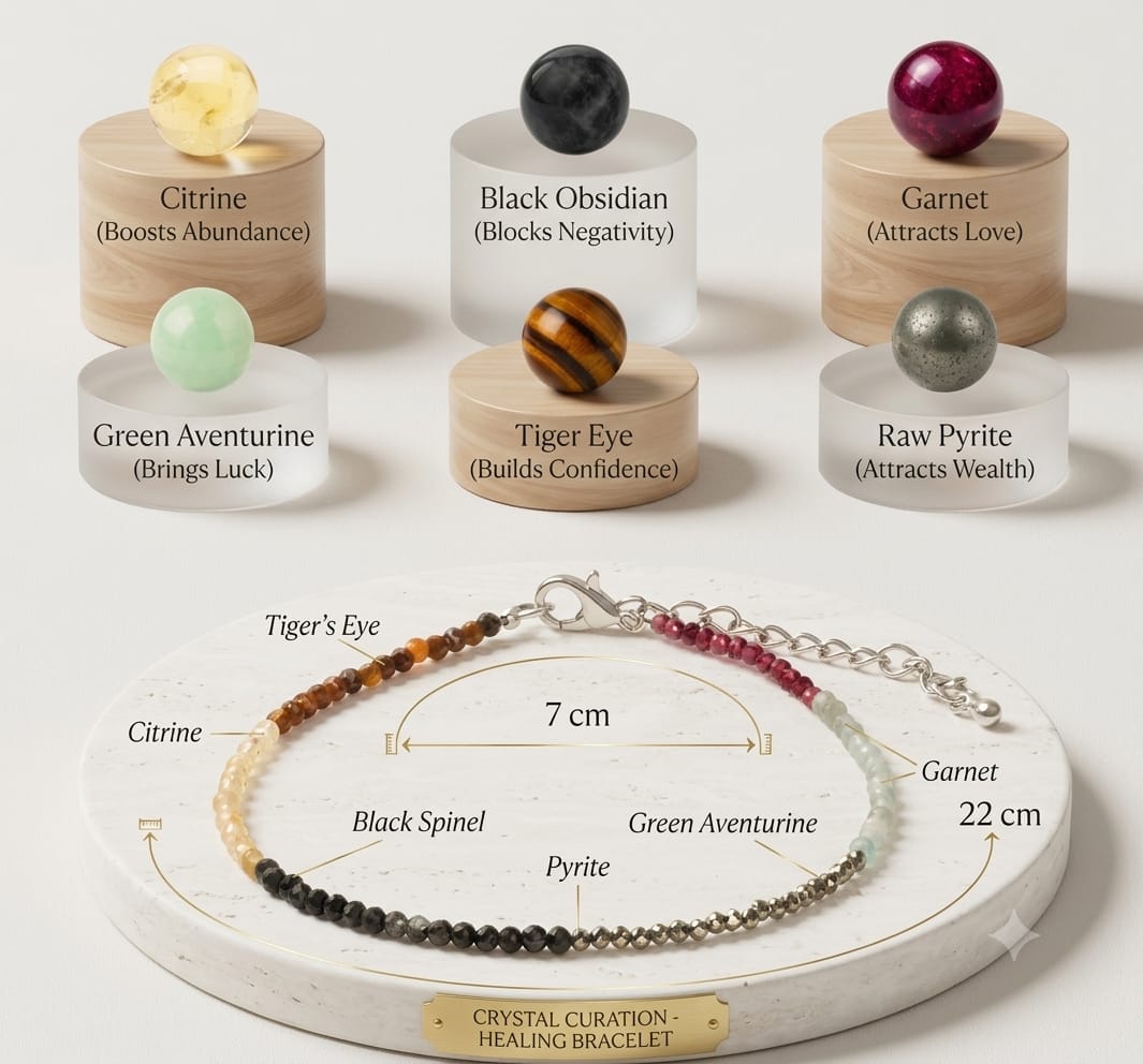 Divine Crystal Anklets