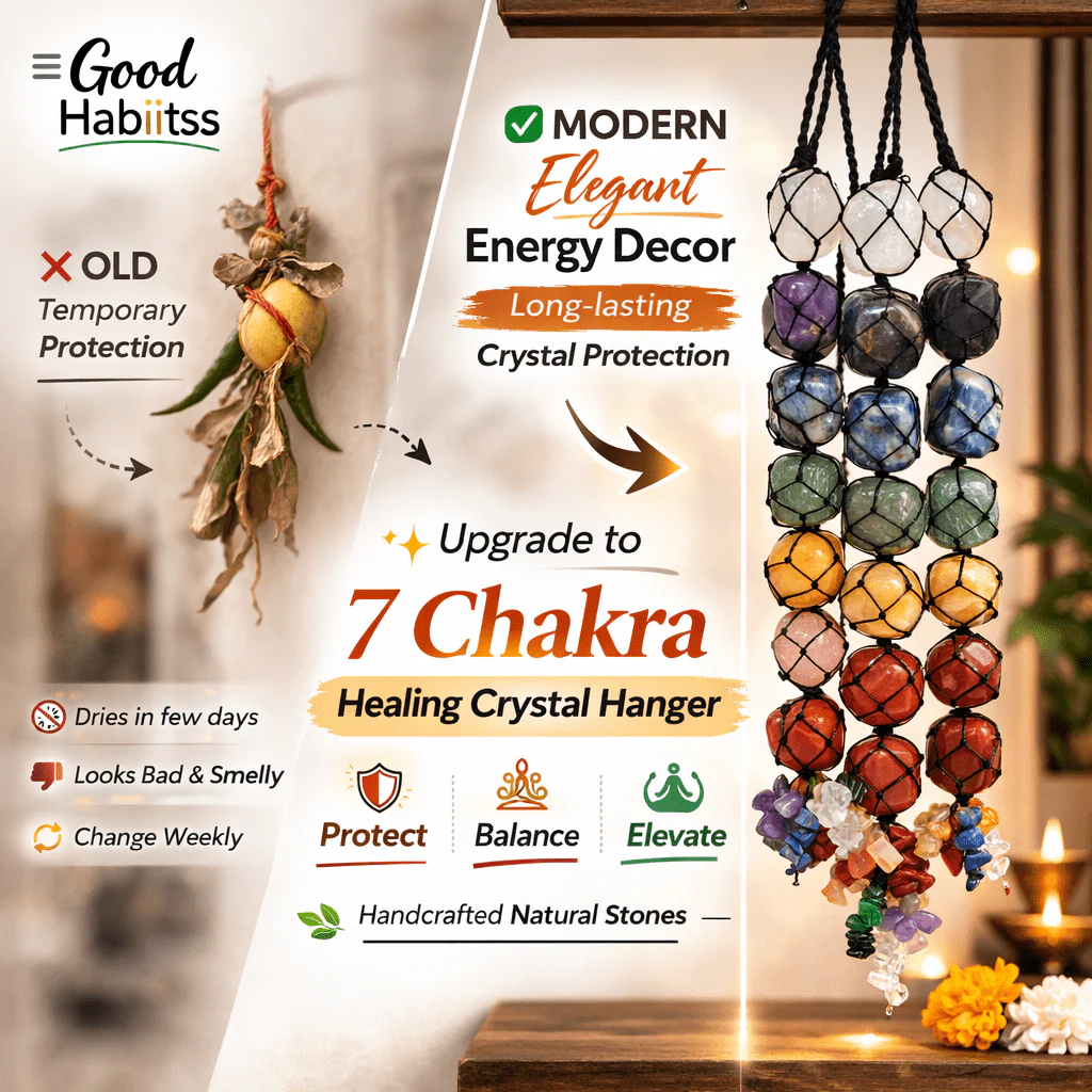 7 chakra hangers ! Replacement of Nibu Mirch