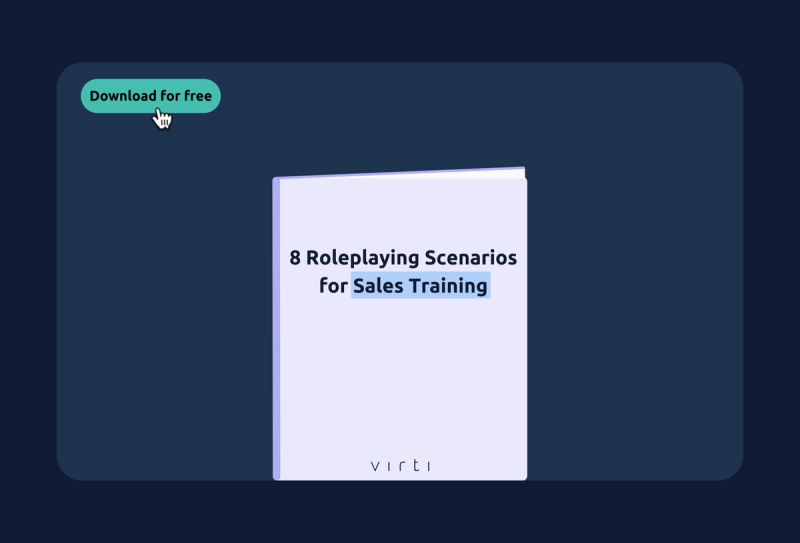 8 Role Playing Scenarios for Sales Training