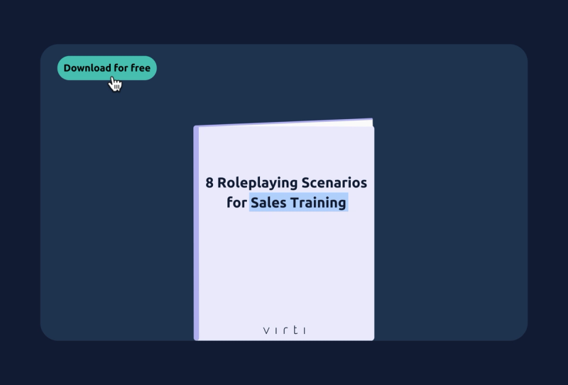8 Role Playing Scenarios for Sales Training