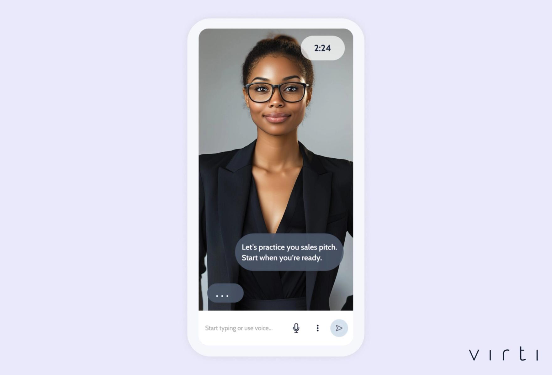 Using Virtual Humans for Employee Training