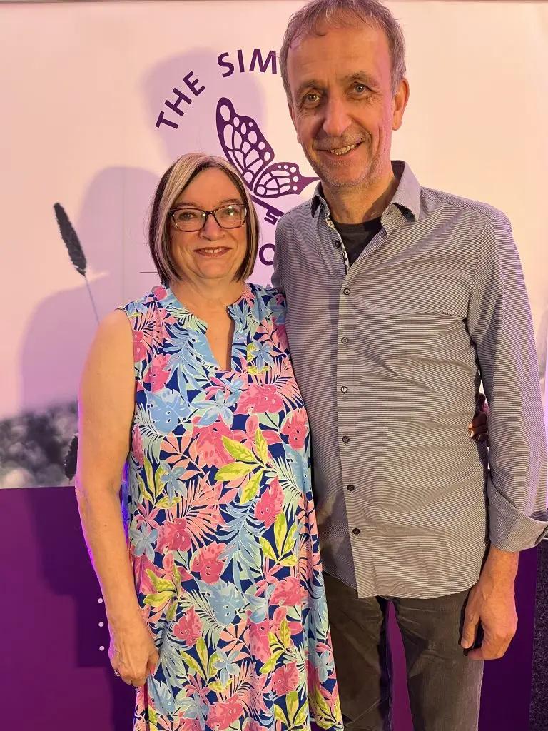 Ines Simpson mit Christoph Schrage