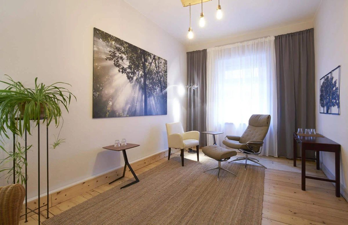 Raum für die Hypnotherapie und Hypnose in Frankfurt am Main