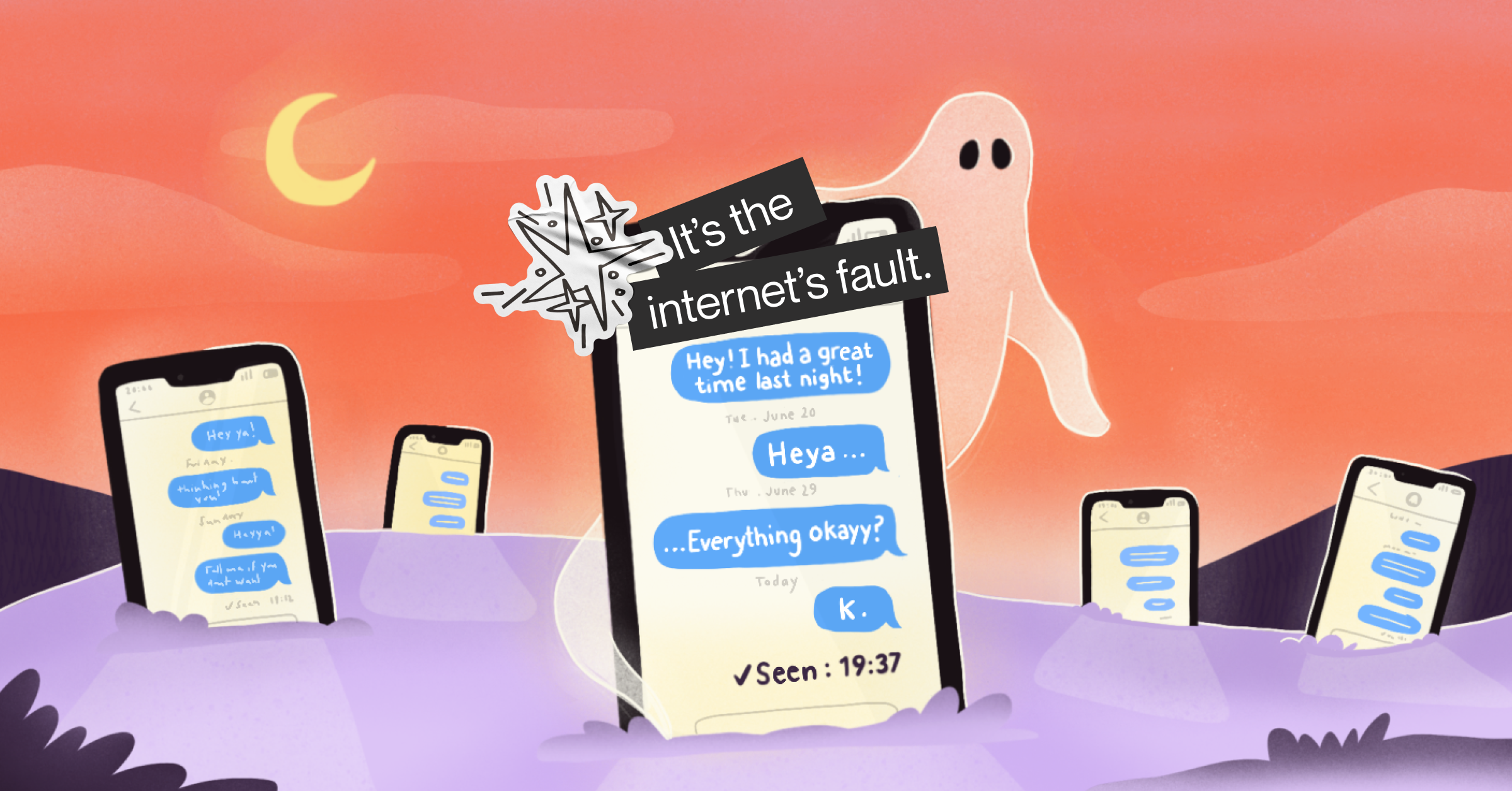 How the internet changed our relationship to ghosts: A reflection on ghosting.